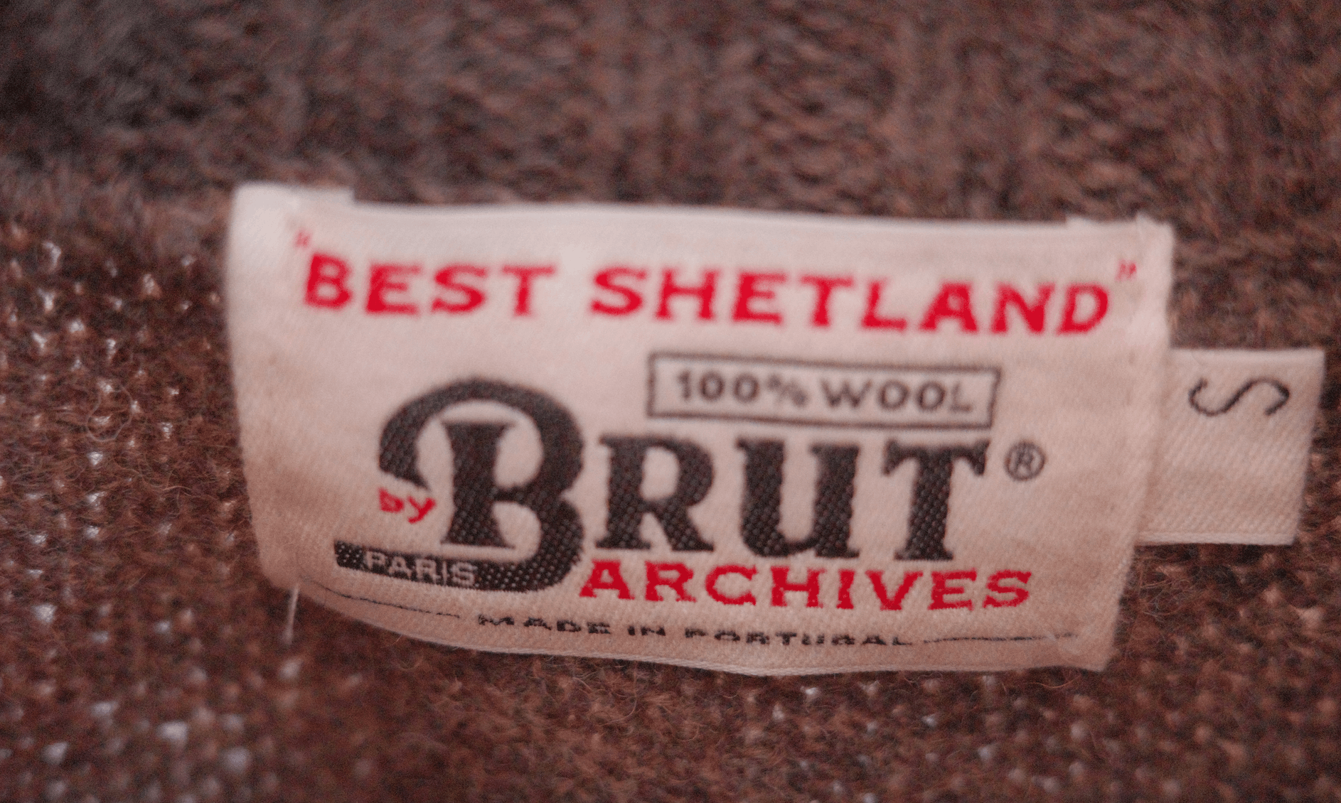 BRUT Archive Brut Archive Shetland Sweater Size US S / EU 44-46 / 1 - 3 Thumbnail