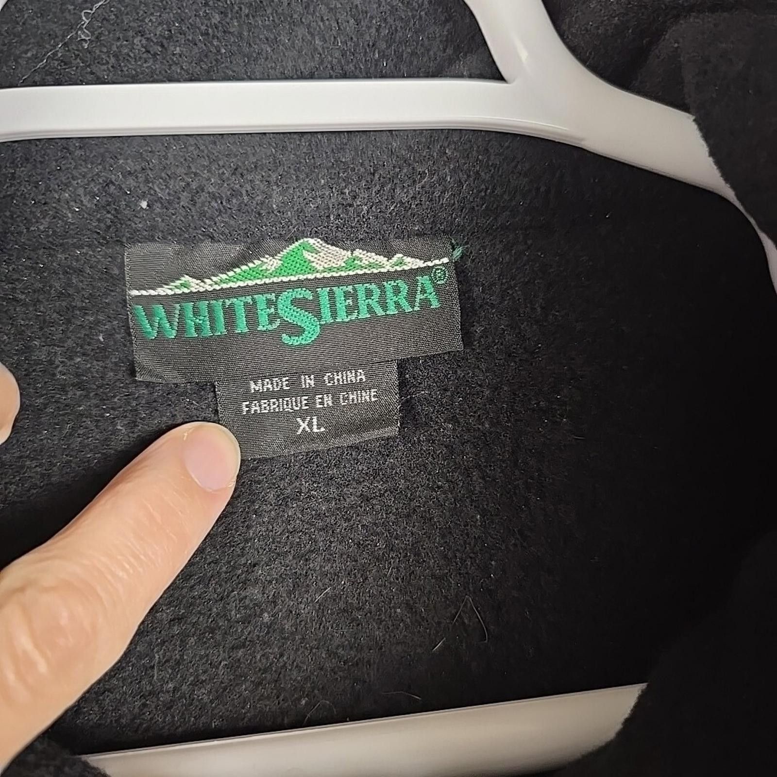 White Sierra Vintage WHITE SIERRA Soft Fleece Zipper Jacket Black Size XL Size US XL / EU 56 / 4 - 2 Thumbnail