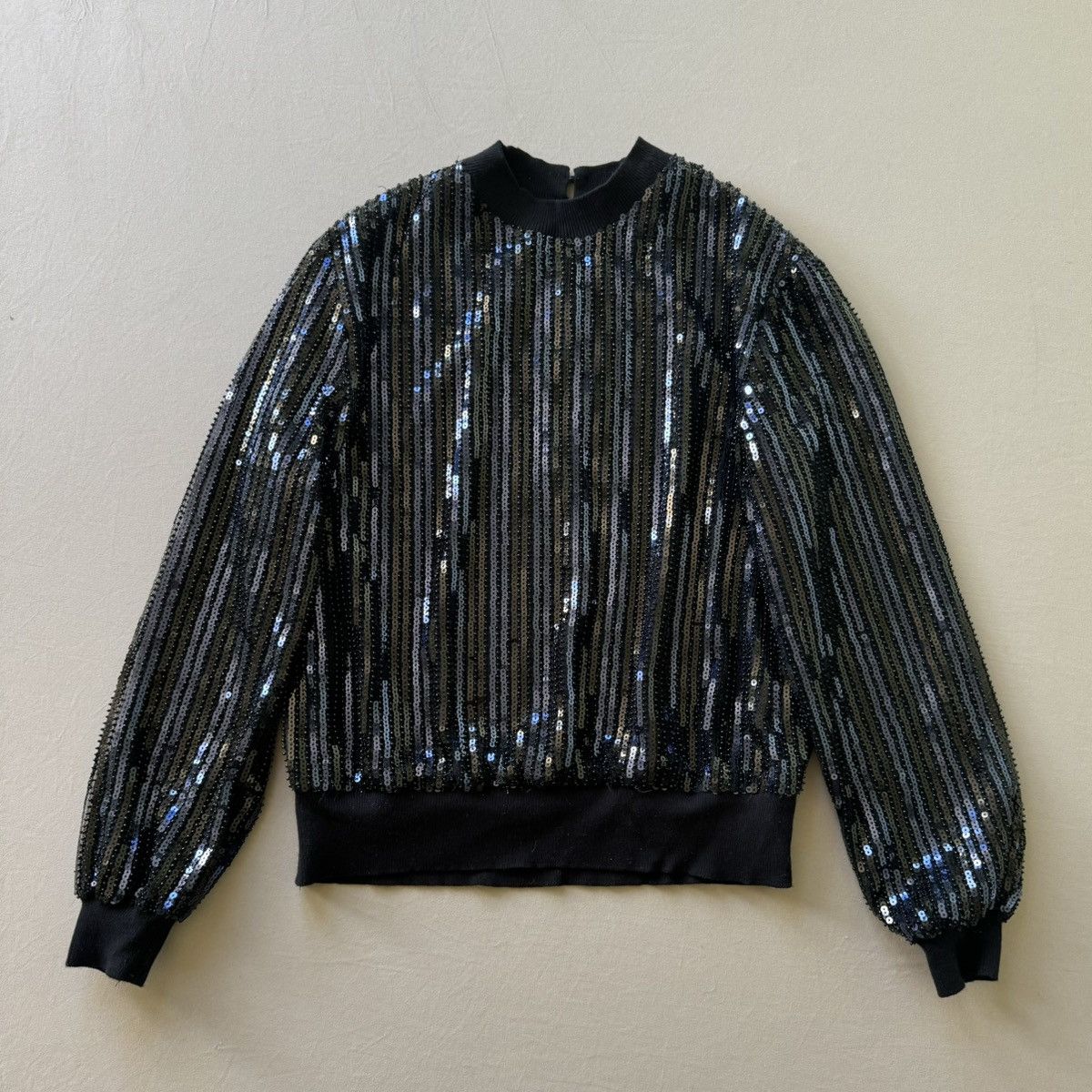 Other Dice Kayek Pink Label Embellished Sequin Pullover Size S / US 4 / IT 40 - 1 Thumbnail