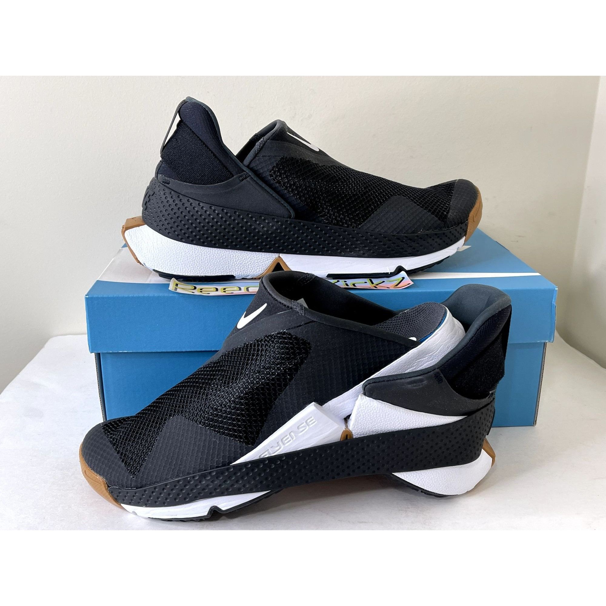 image of Nike Go Flyease Go Black Gum Womens 8Us Shoes