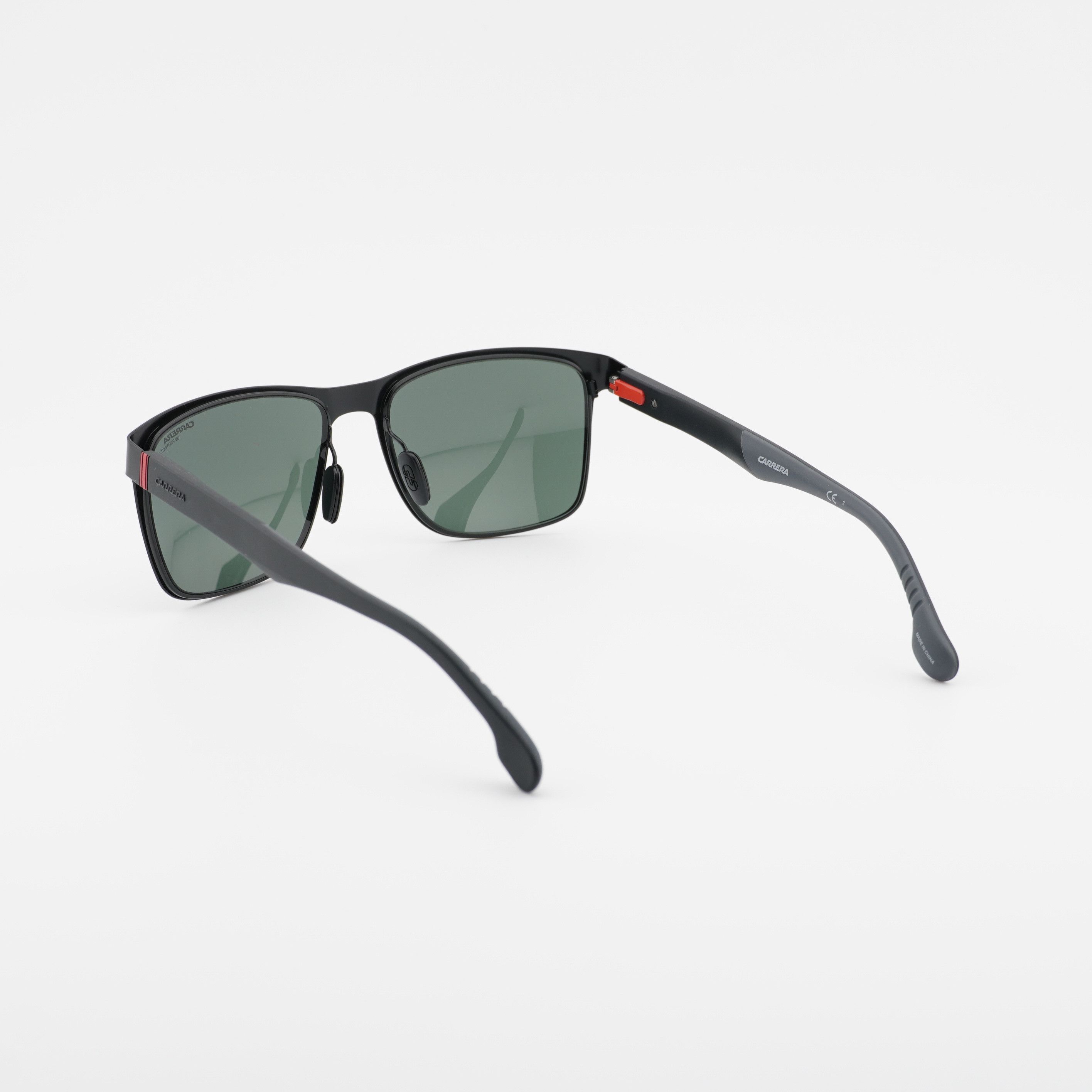 Carrera Carrera 8026/S 003/QT Sunglasses Black Square Frame Size ONE SIZE - 3 Thumbnail