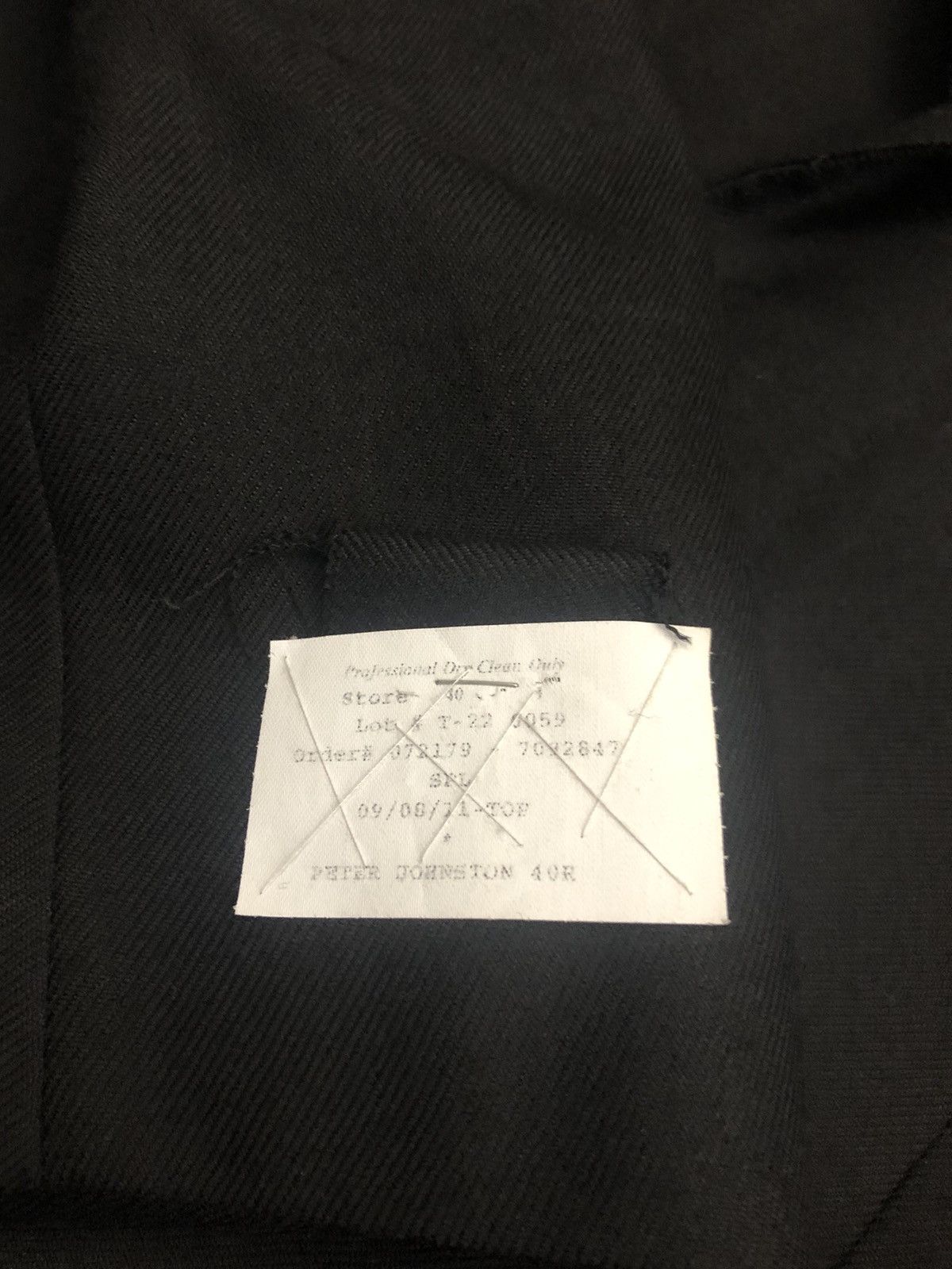 Oxxford Clothes Peter Johnston x Oxxford 🇺🇸 Clothes wool matrix coat 40R NWT Size US M / EU 48-50 / 2 - 10 Thumbnail