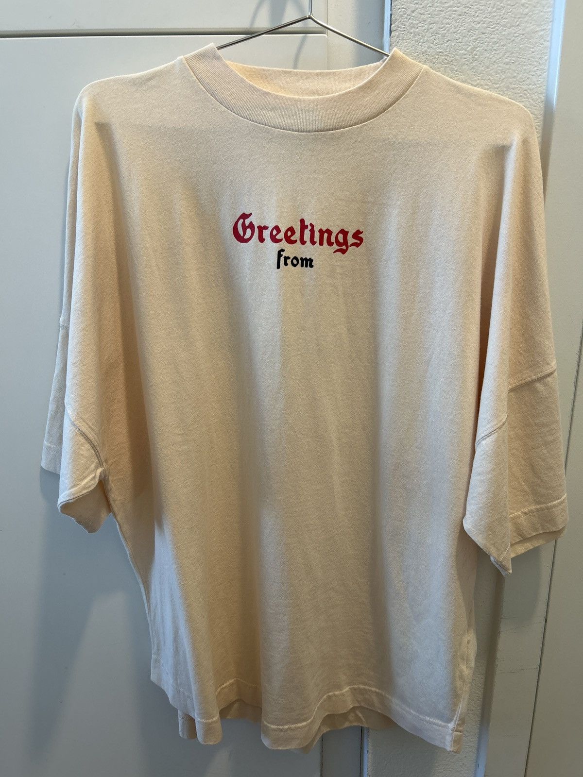 Palm Angels Palm Angels Greetings from California Oversized Tee Size US S / EU 44-46 / 1 - 2 Thumbnail