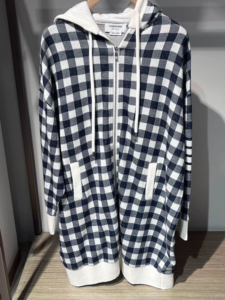 Thom Browne Thom Browne Grid Leisure Jacket Size S / US 4 / IT 40 - 1 Thumbnail