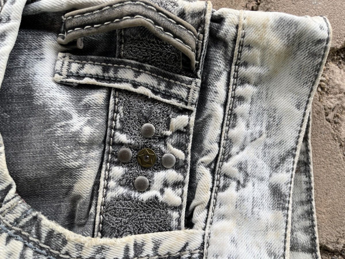 If Six Was Nine × Japanese Brand × Vintage Vintage Washed Studded Hysteric Inspired Denim Size US 31 - 15 Thumbnail