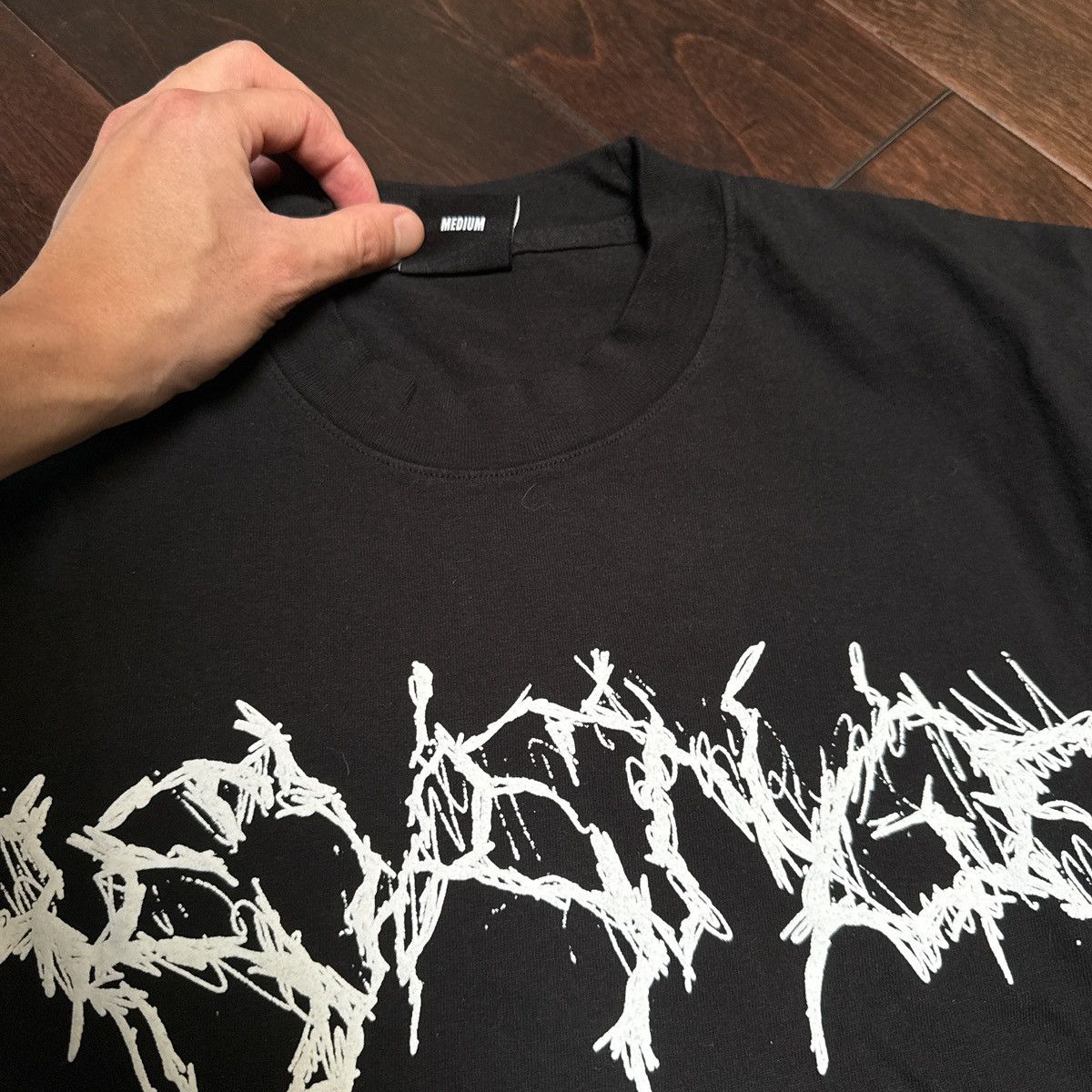 Revenge REVENGE Black Graphic Tee Size US M / EU 48-50 / 2 - 3 Thumbnail