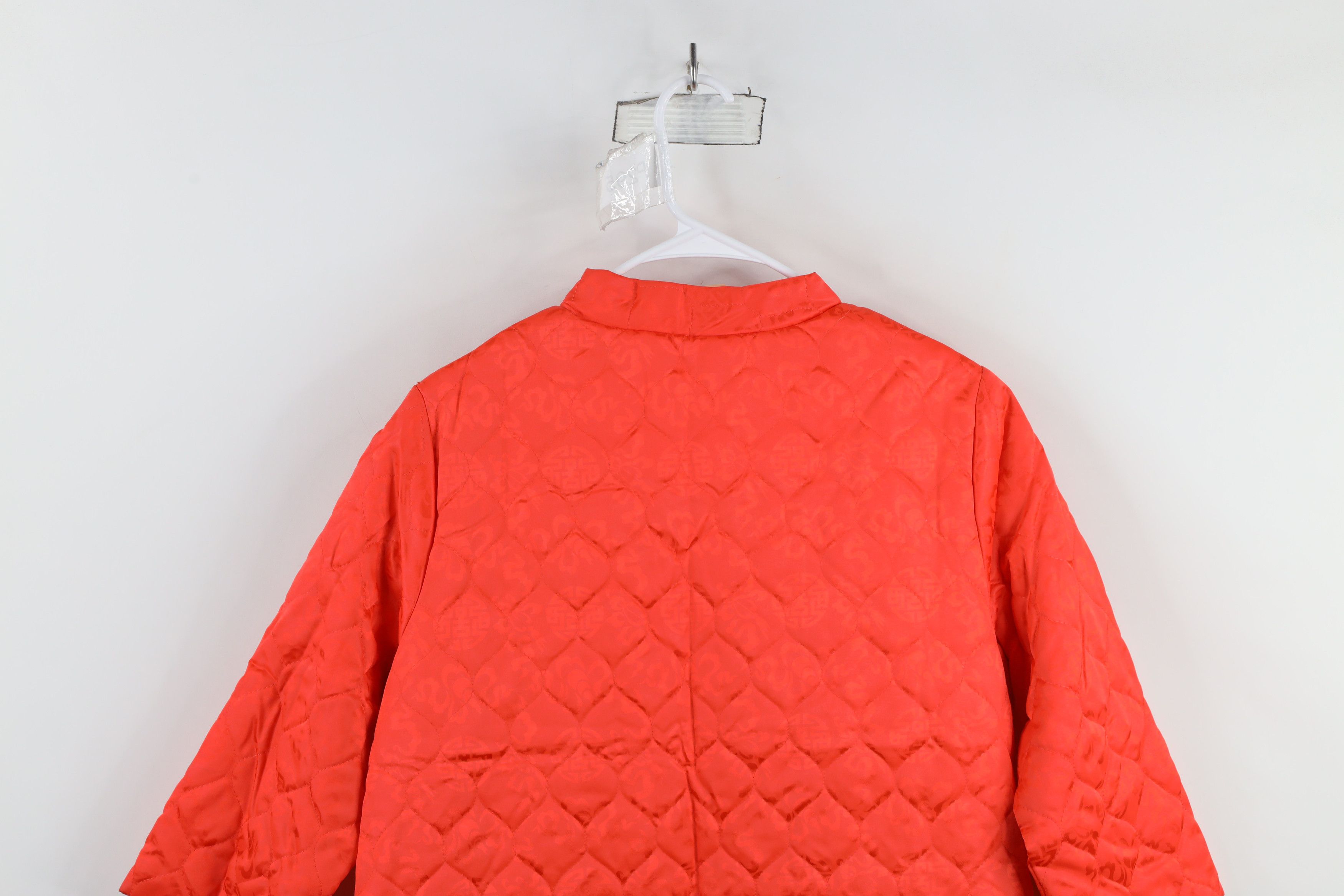 Vintage Deadstock Vintage 60s Quilted Kimono Night Sleep Jacket Size XL / US 12-14 / IT 48-50 - 14 Thumbnail