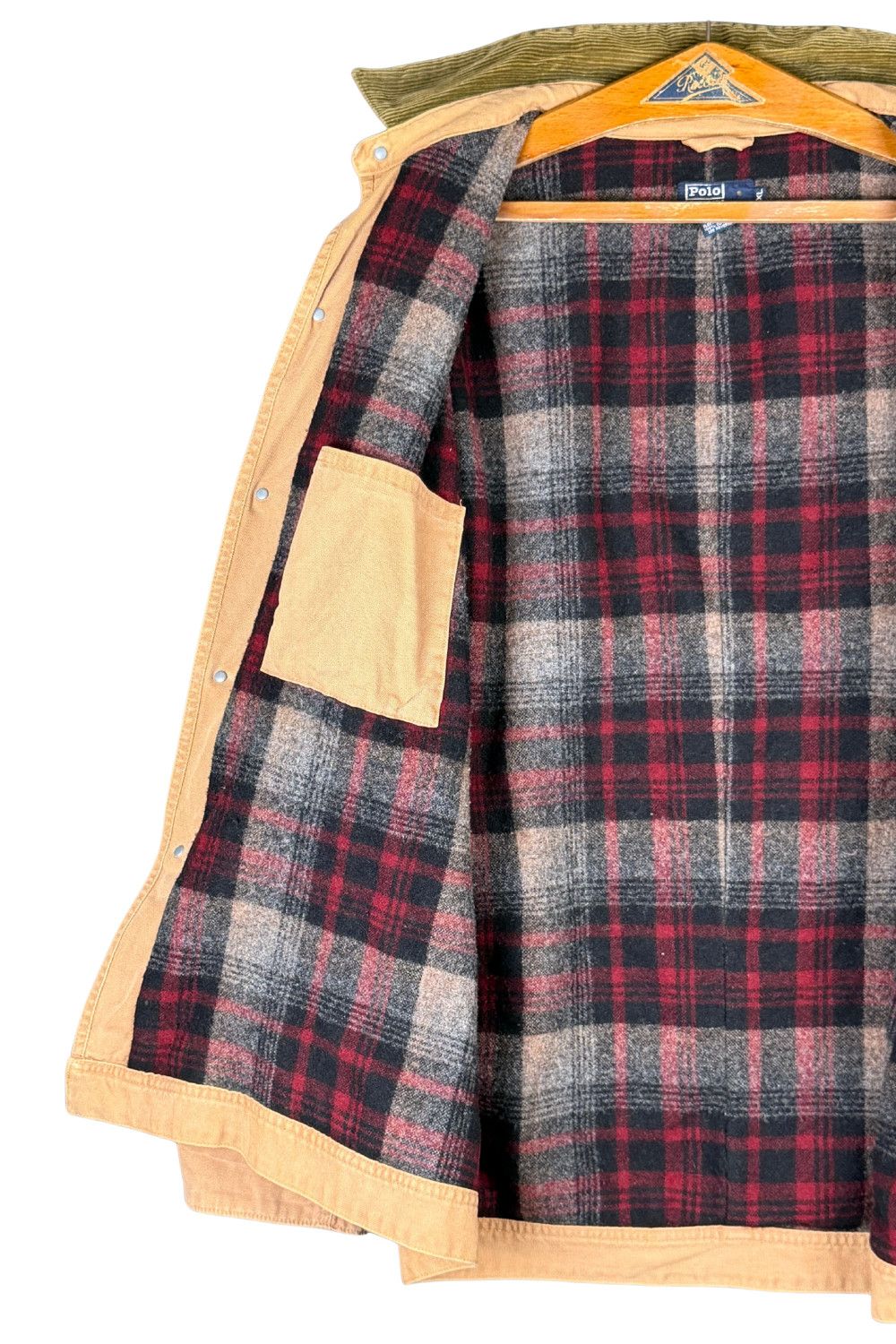 Polo Ralph Lauren 90s Polo Ralph Lauren USA Made Tartan Lined Hunting Field Size US XL / EU 56 / 4 - 19 Thumbnail