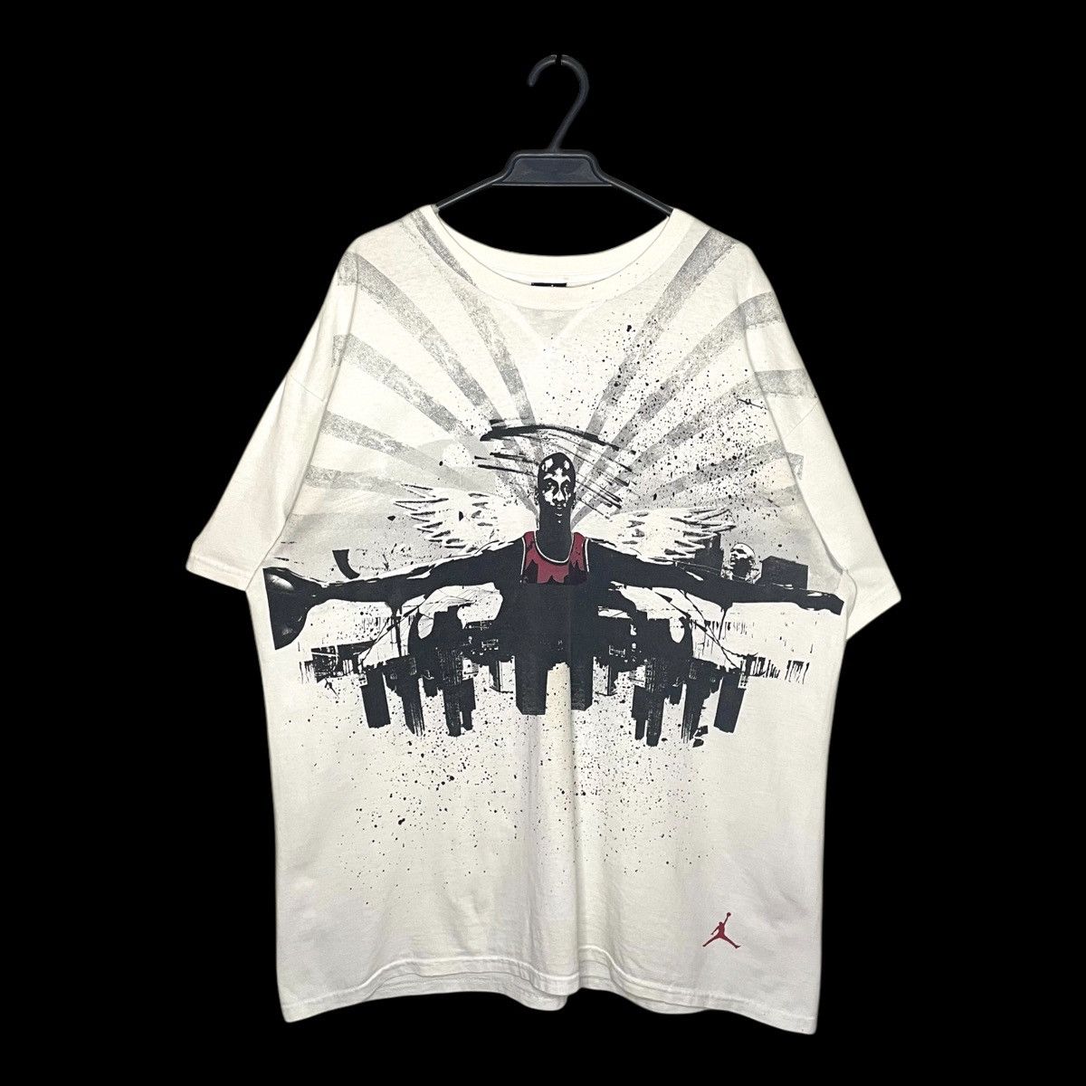 Jordan Brand × Nike × Vintage T-Shirt Jordan Full Print 90’s Vintage Size US XL / EU 56 / 4 - 1 Thumbnail