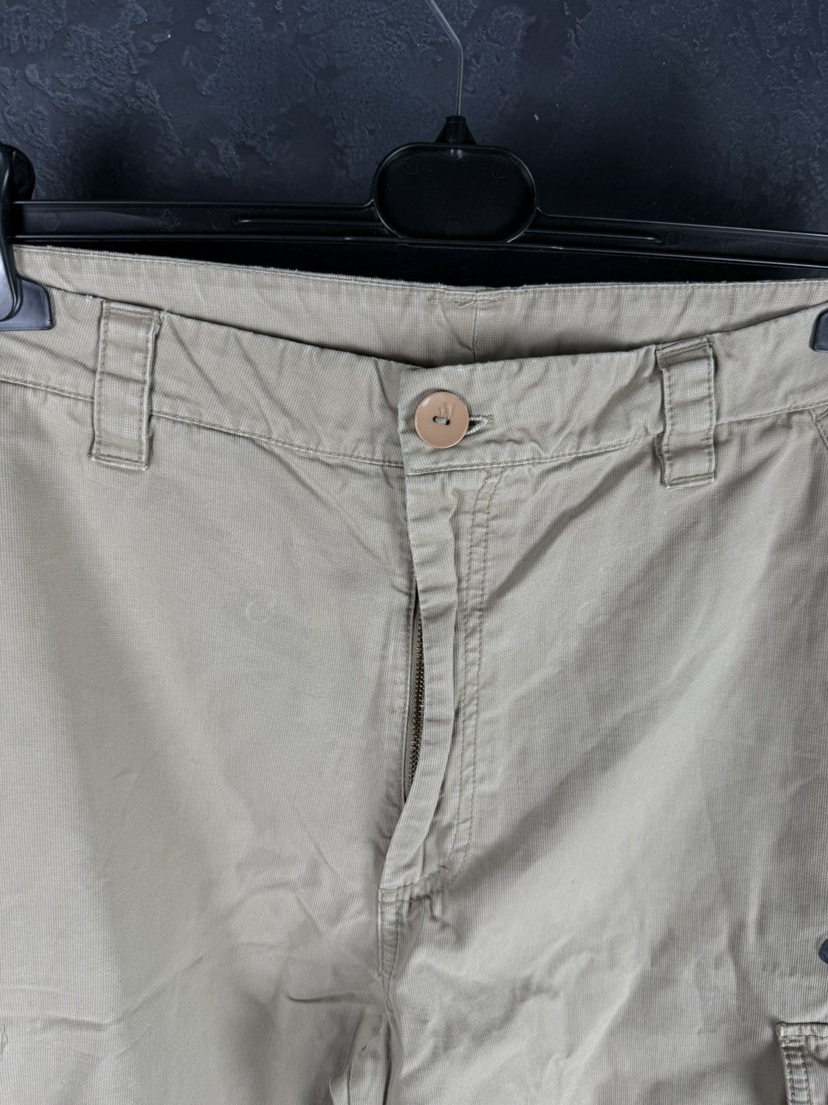 Nike Vintage Men’s Nike Beige Cargo Shorts Size L Size US 34 / EU 50 - 4 Thumbnail