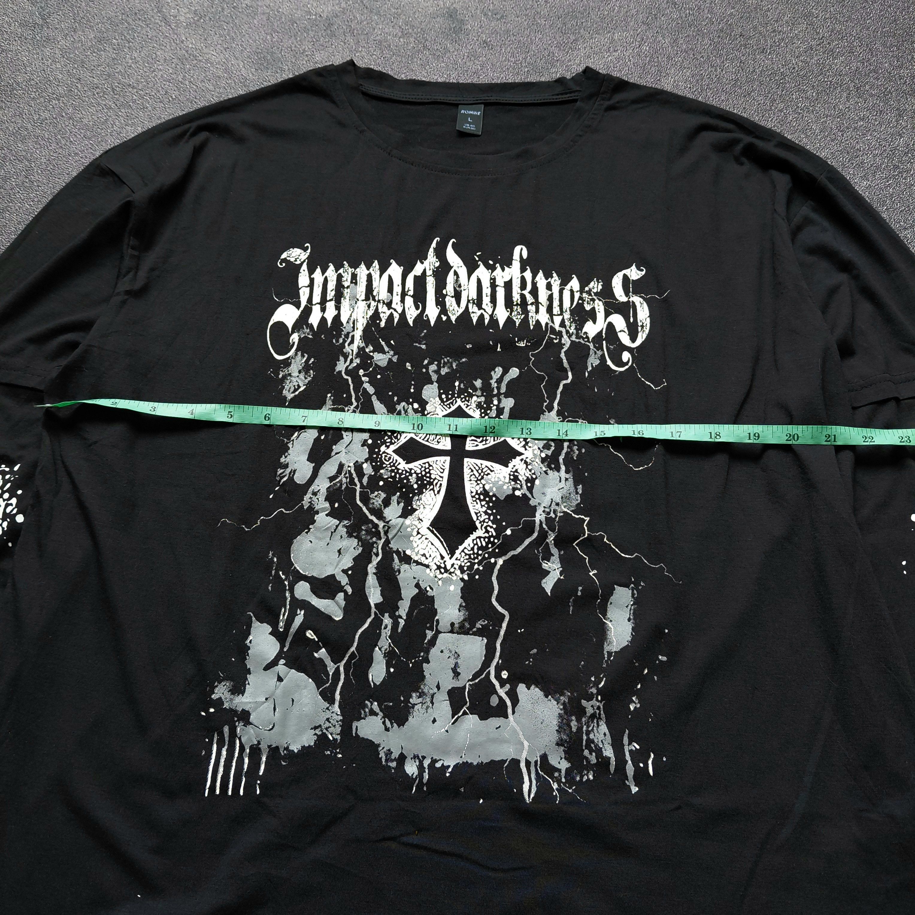 Japanese Brand Romwe Impactdarkness L/S Shirt Size US L / EU 52-54 / 3 - 8 Thumbnail