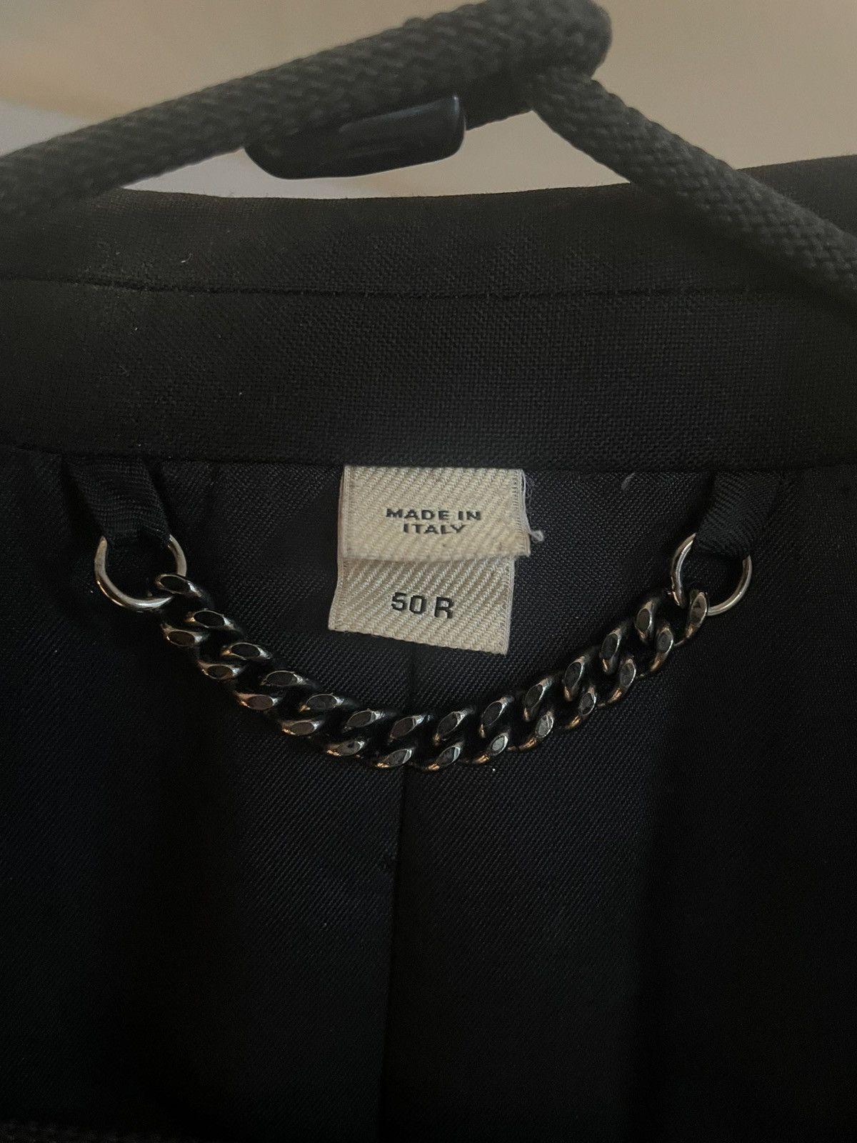 Burberry Black Virgin Wool Blazer (50R) Size 40R - 5 Thumbnail