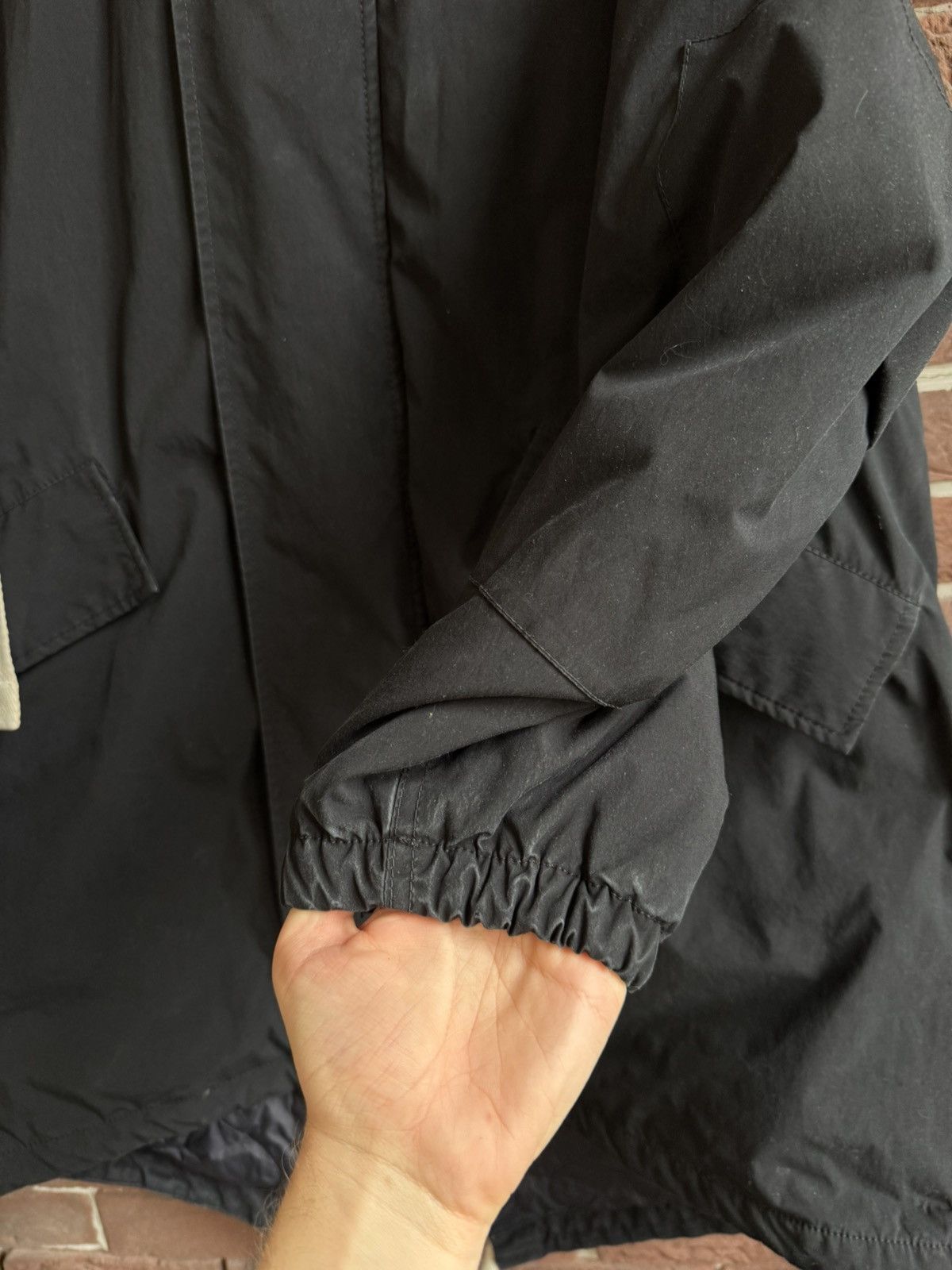 Acne Studios Acne Studios Ozzy Padded Fishtail Parka Jacket 46 Black Size US M / EU 48-50 / 2 - 7 Thumbnail