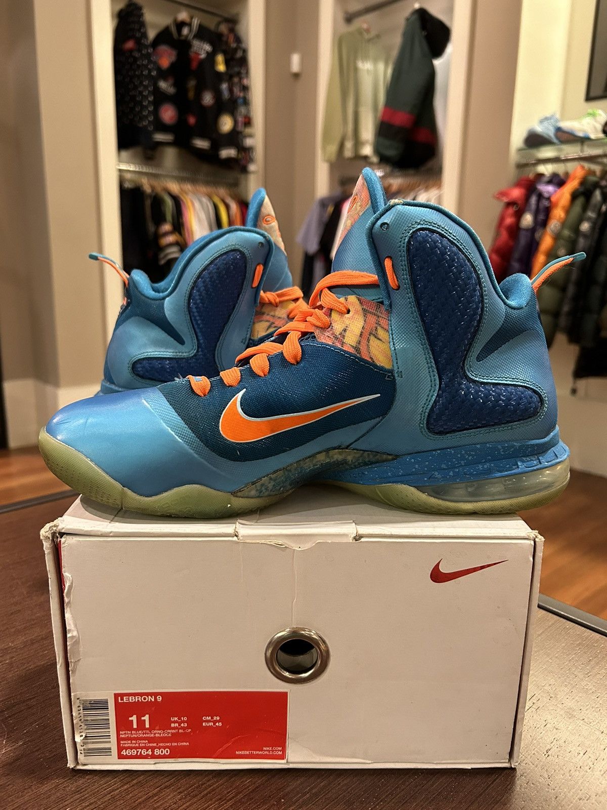 Nike Nike LeBron 9 China (YOTD) Size US 11 / EU 44 - 3 Thumbnail