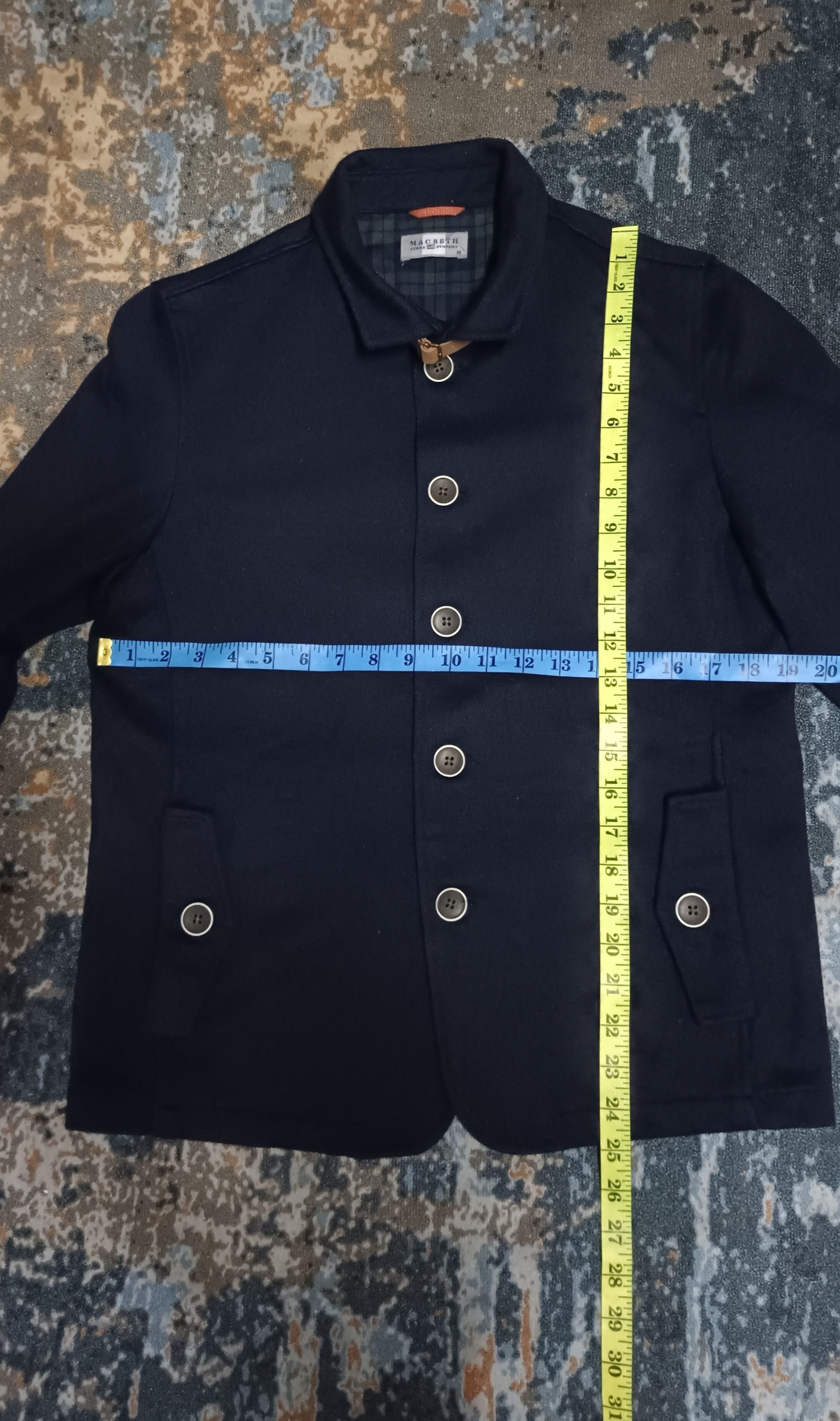 Japanese Brand × Macbeth × Vintage Vintage🔥 Macbeth Chore Jacket Button Up Size US M / EU 48-50 / 2 - 9 Thumbnail