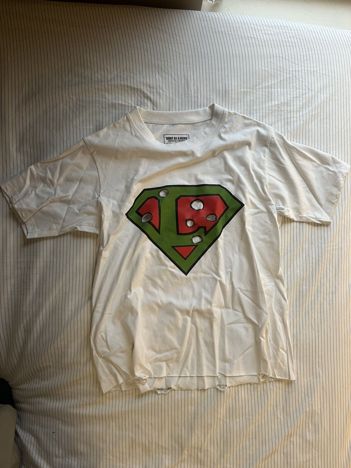 Japanese Brand Luvestruk “Don’t be a hero” T shirt Size US M / EU 48-50 / 2 - 1 Thumbnail