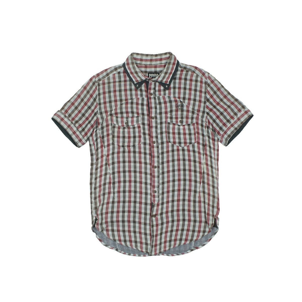 image of 20471120 x Beauty Beast Ppfm Plaid Shirt, Men's (Size Large)
