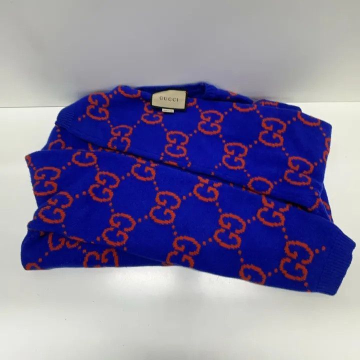 Gucci Gucci Gucci Blue Knit Wool Pullover Sweater -2506 Size US M / EU 48-50 / 2 - 9 Thumbnail