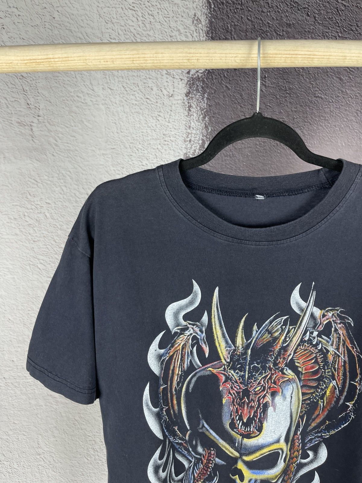 Japanese Brand Skulls Dragon 03154 Japanese theme vintage t-shirt size L Size US L / EU 52-54 / 3 - 4 Thumbnail