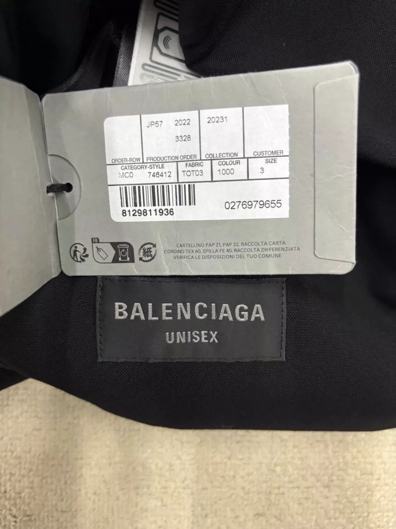 Balenciaga Balenciaga Cuffmark blazer jacket 2504-Nextarrow Size US L / EU 52-54 / 3 - 4 Thumbnail