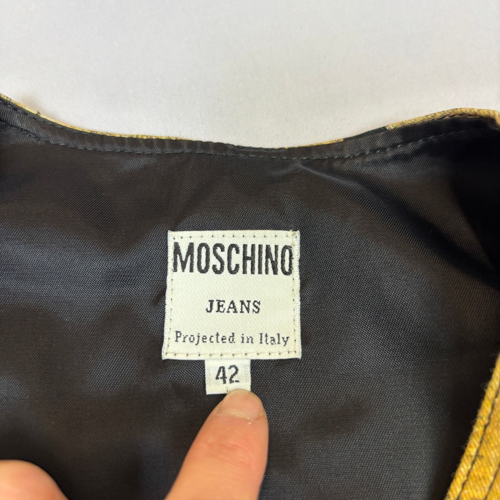 Moschino VTG 90 Moschino Jeans Art Framed Masterpieces Vest Women 42 Size S / US 4 / IT 40 - 5 Thumbnail