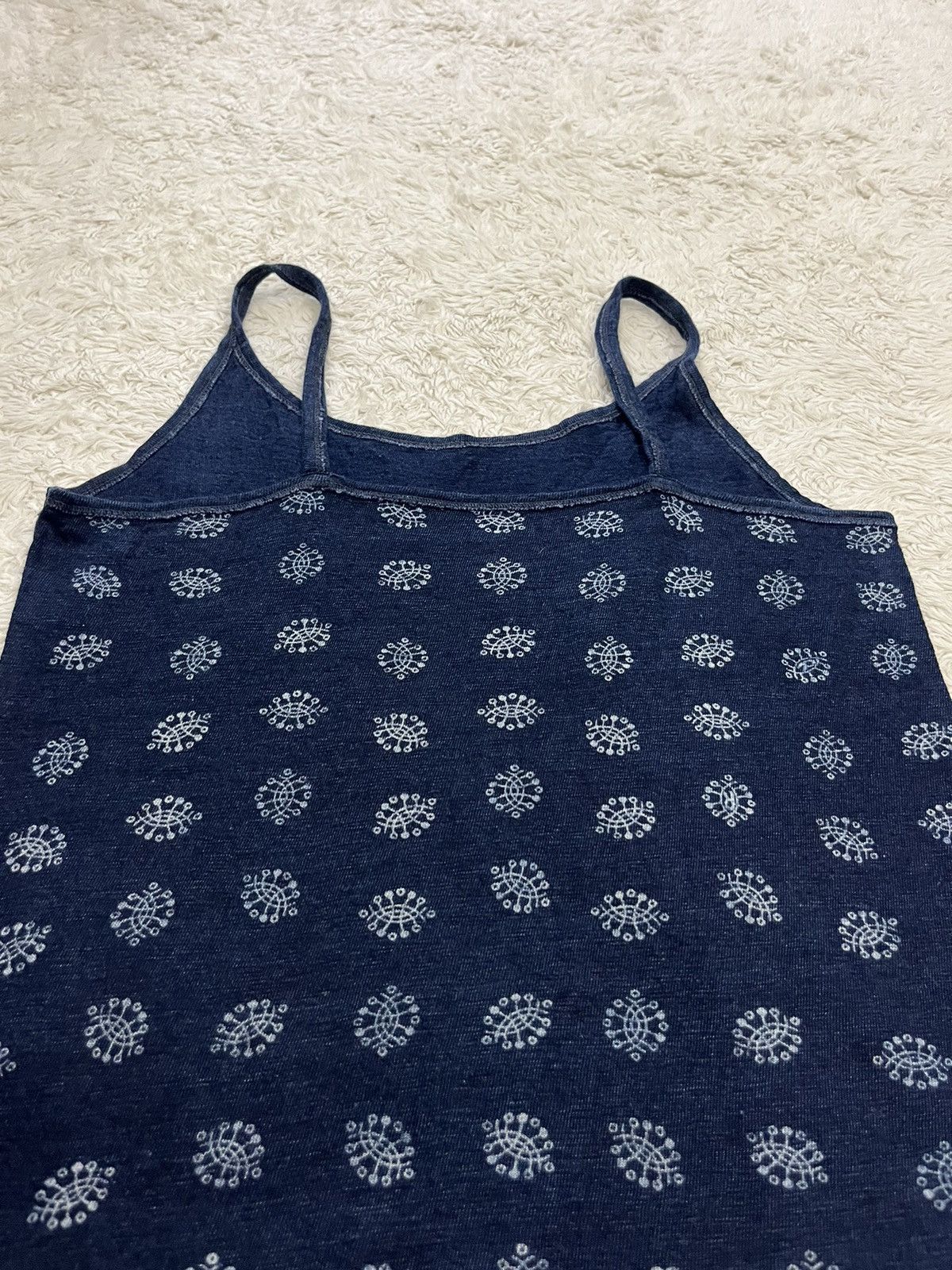 45rpm 45rpm indigo blue dyed tank top Size S / US 4 / IT 40 - 3 Thumbnail