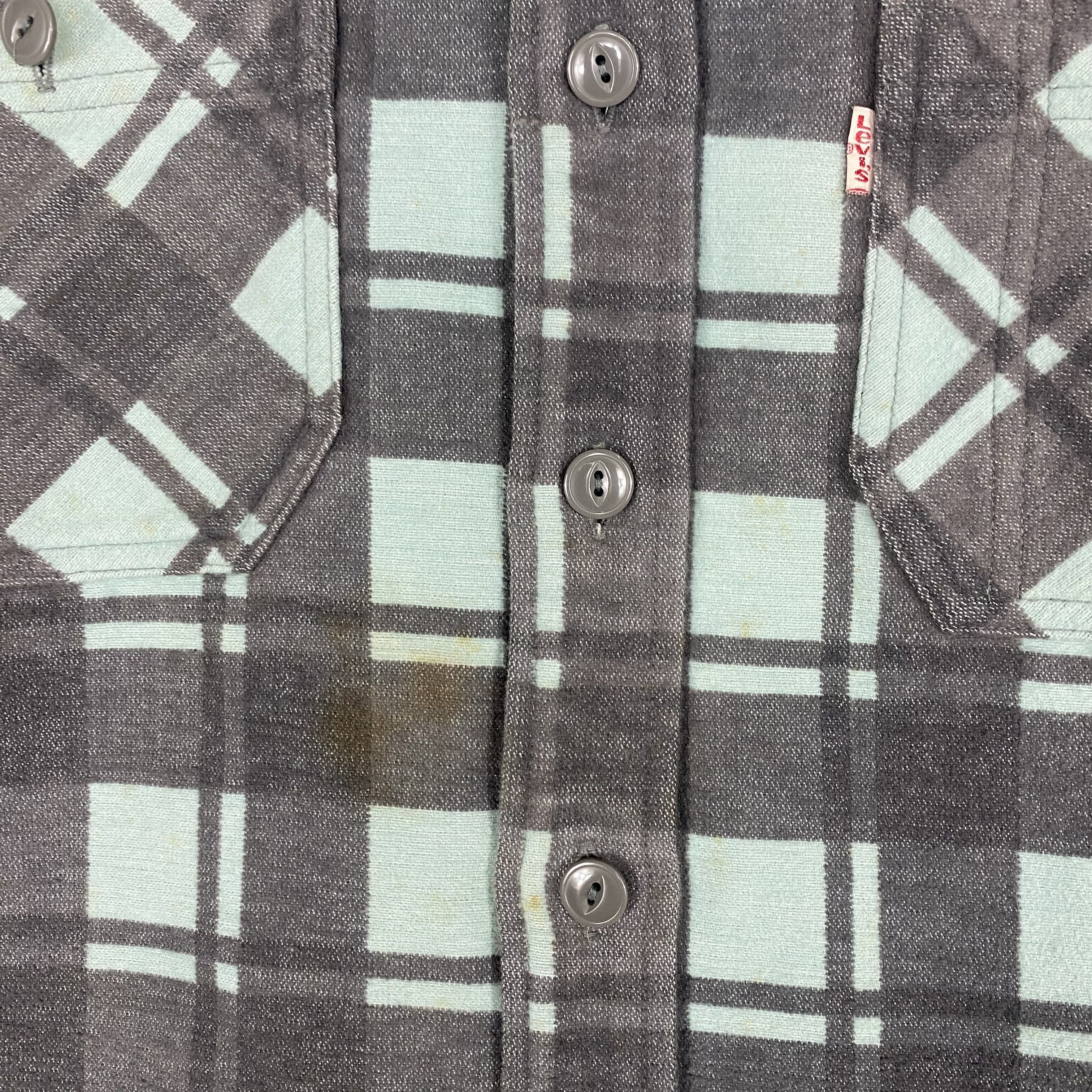 Levi's 💥 LEVI’S ALASKA PLAID HEAVY FLANNEL SHIRT Size US S / EU 44-46 / 1 - 7 Thumbnail