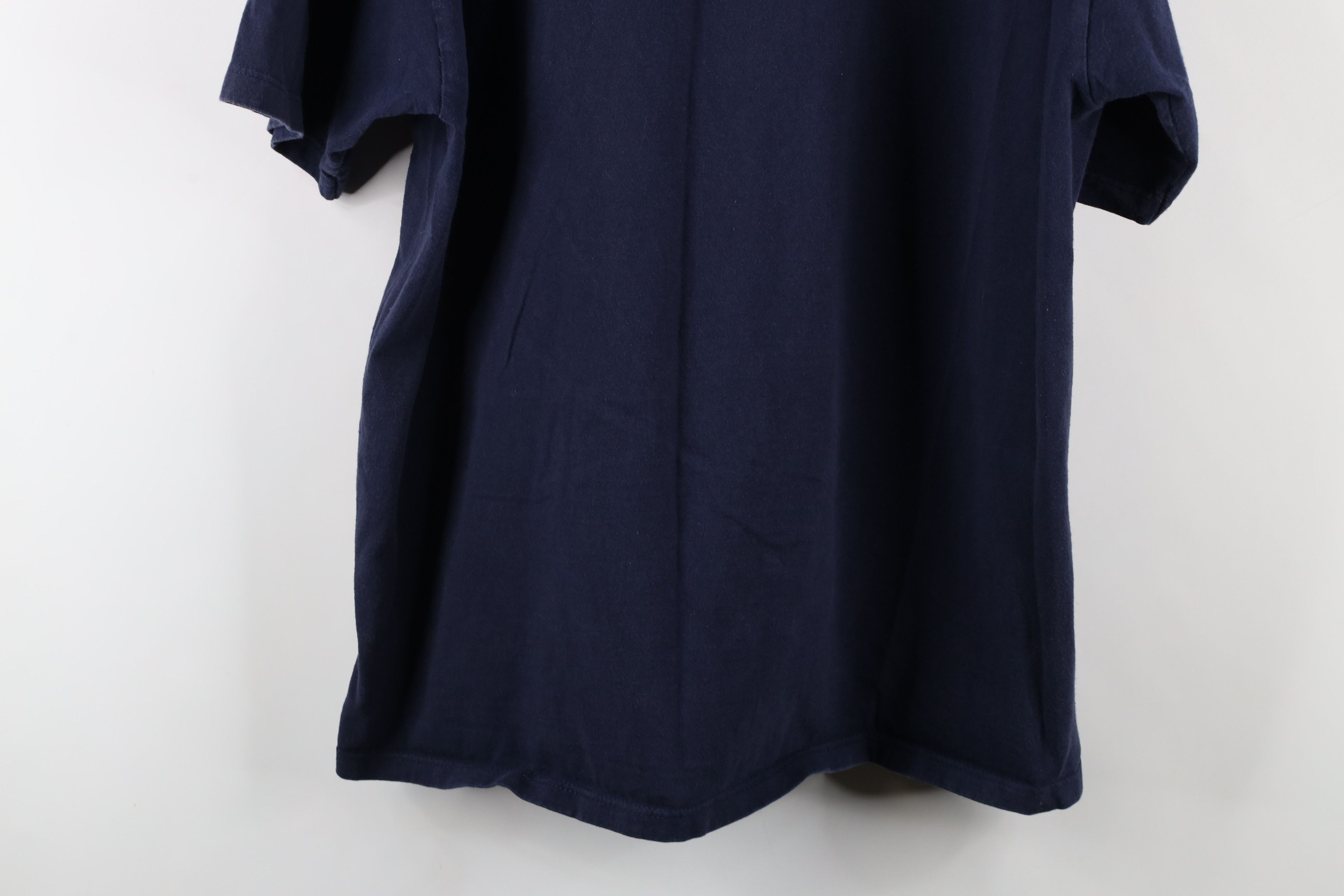 Nautica × Vintage Vintage 90s Nautica Short Sleeve T-Shirt Blue Cotton USA Size US XL / EU 56 / 4 - 10 Thumbnail