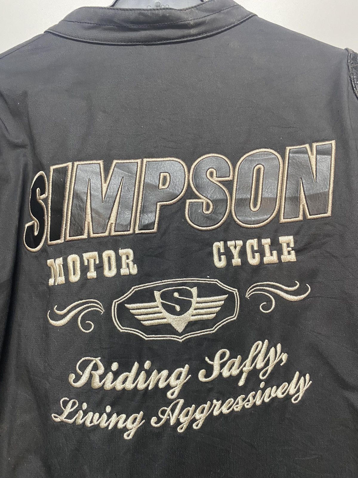 The Simpsons SIMPSON Motorcycle Riders Racer Jacket Patches Size US L / EU 52-54 / 3 - 15 Thumbnail