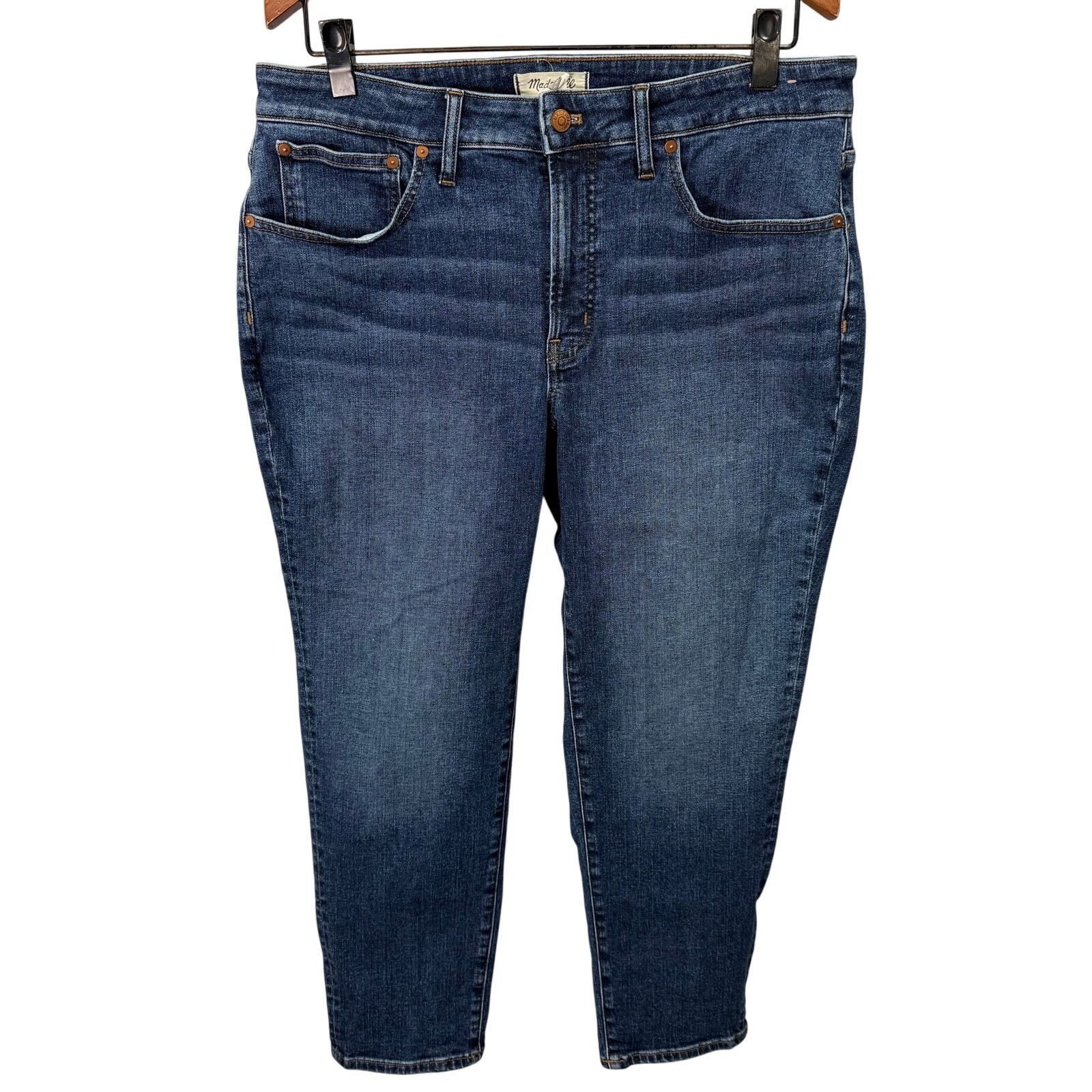 Madewell Madewell Mid Rise Perfect Vintage Jeans Size 14W # G597 Size 36" / US 14 / IT 50 - 10 Thumbnail