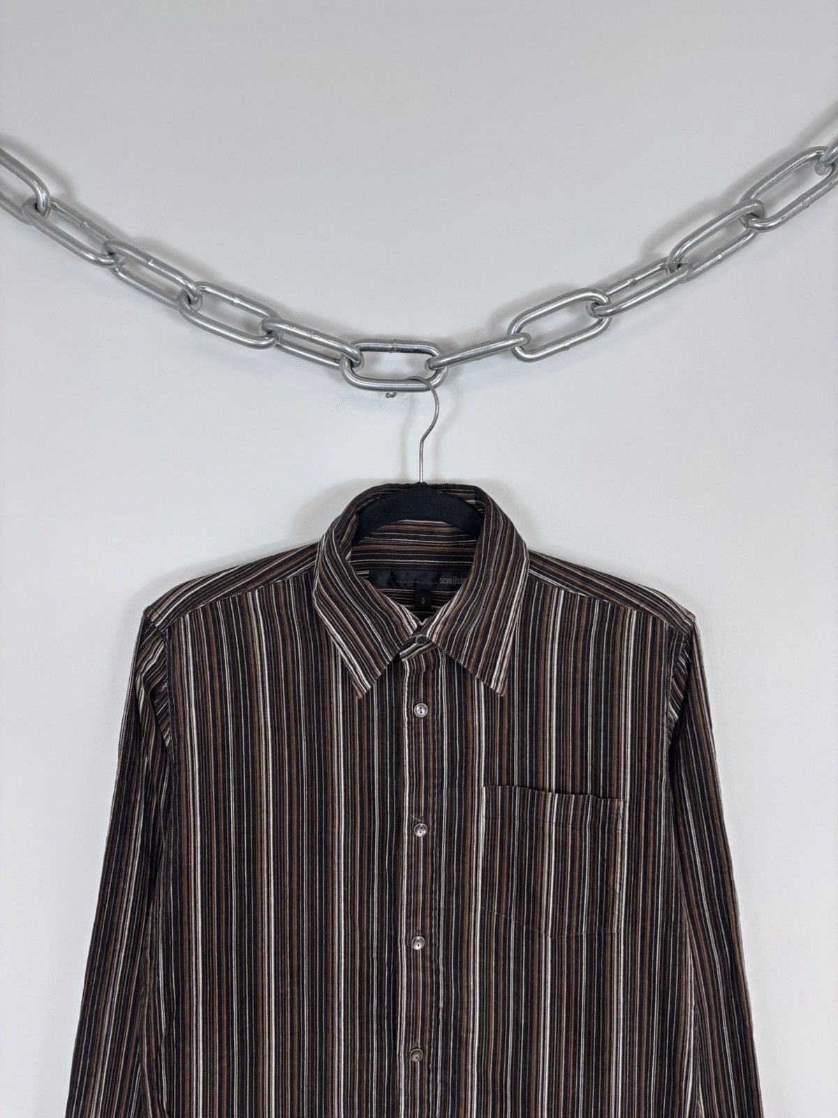 Schlussel Schlussel Japan Men’s Corduroy Velvet Long Sleeve Shirt Size US M / EU 48-50 / 2 - 2 Thumbnail