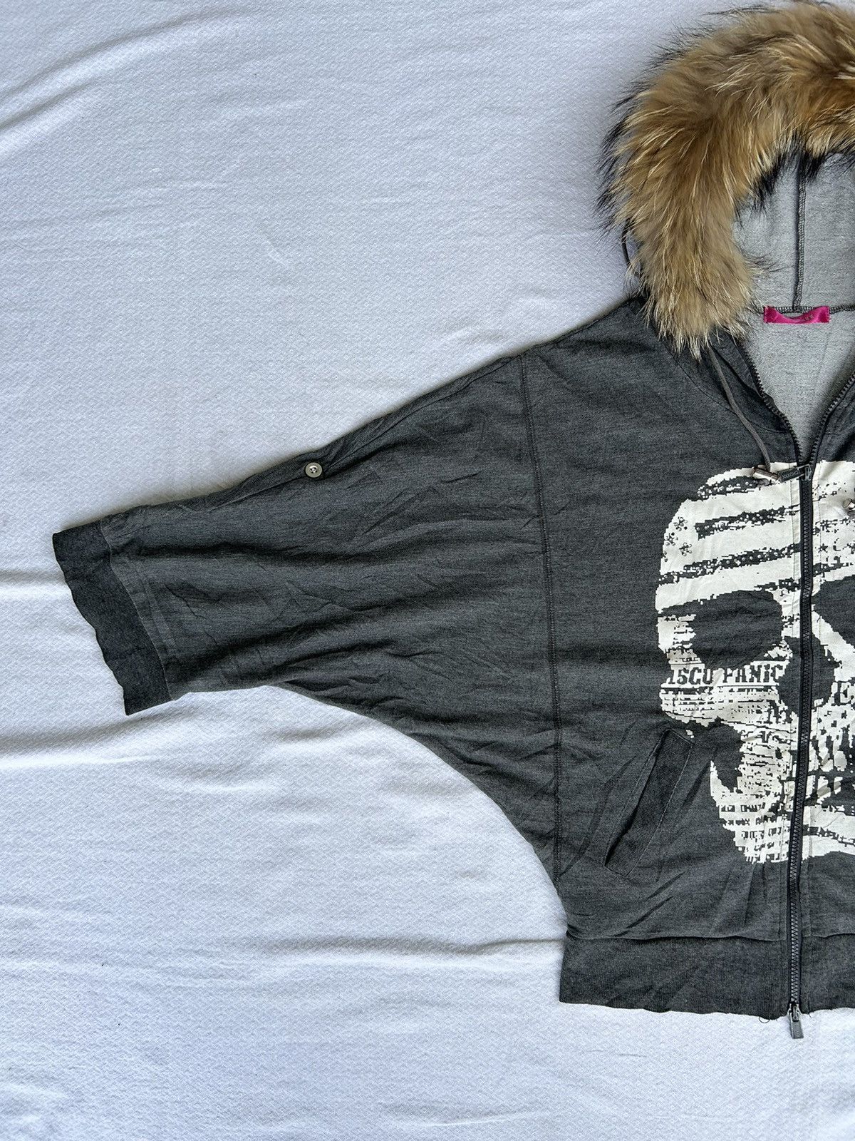 Japanese Brand 💸BINDINGOFFER💸 Fur hoodie chu xxx skull style Ifsix lgb Size US M / EU 48-50 / 2 - 5 Thumbnail