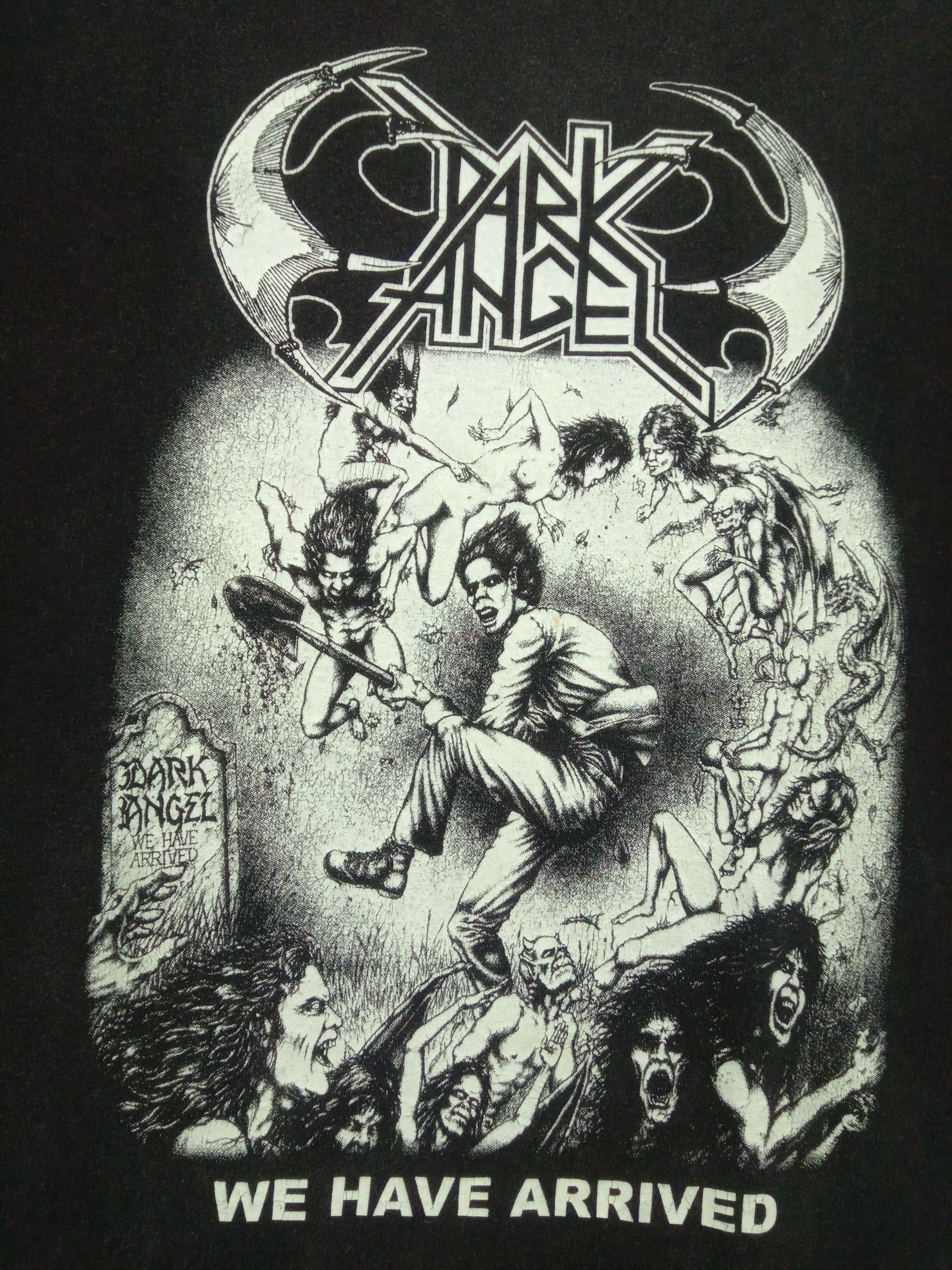 Band Tees × Vintage DARK ANGEL we have arrived Size US L / EU 52-54 / 3 - 2 Thumbnail