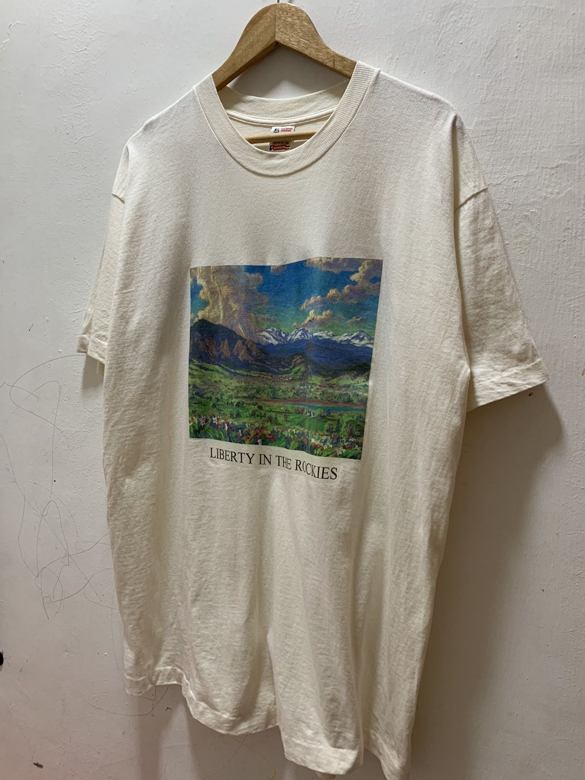 Vintage Vintage Liberty In The Rockies Nice Printed Rare Size US XL / EU 56 / 4 - 8 Thumbnail