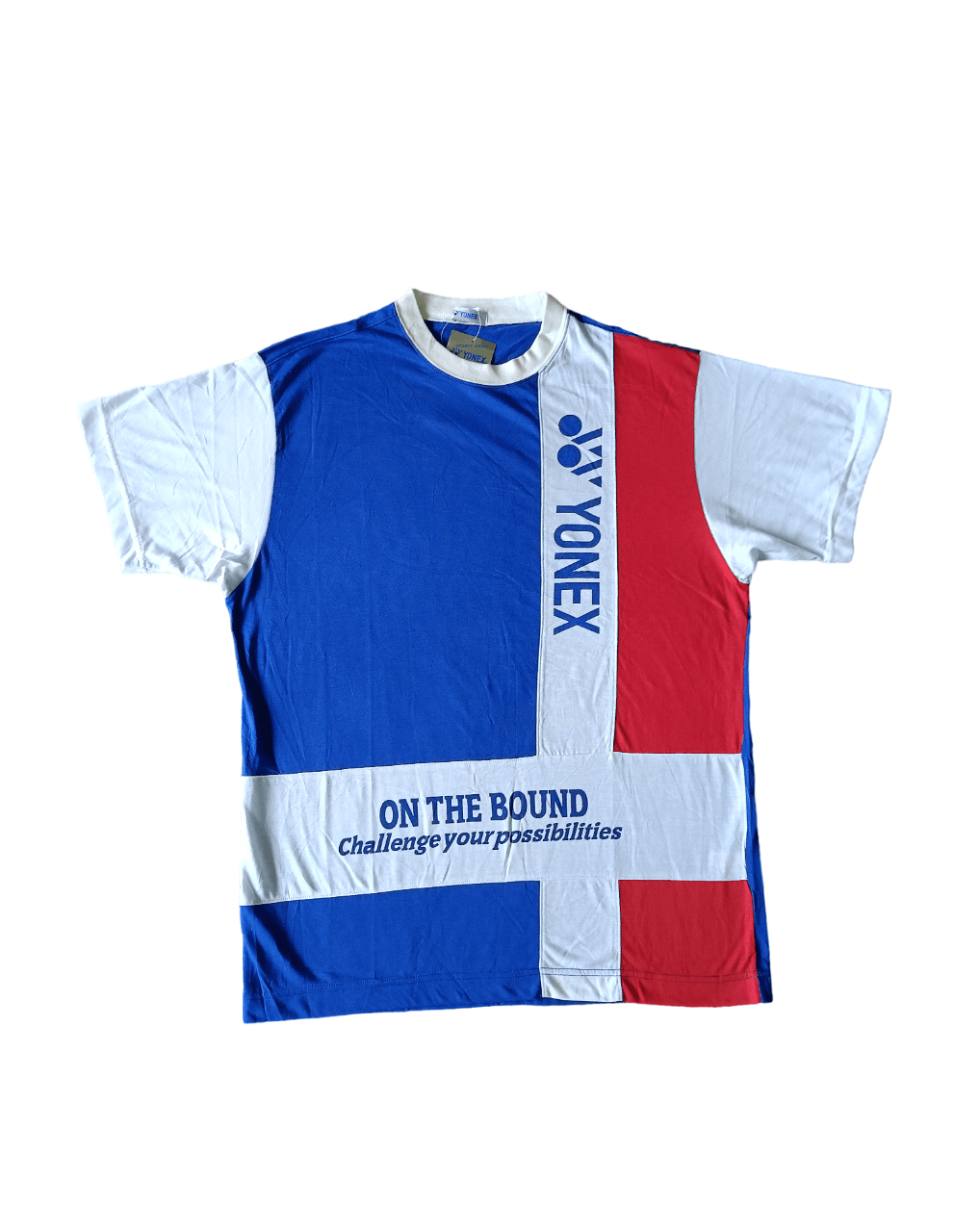 image of Vintage VTG Yonex Colour Block Tee, Men's (Size Medium)