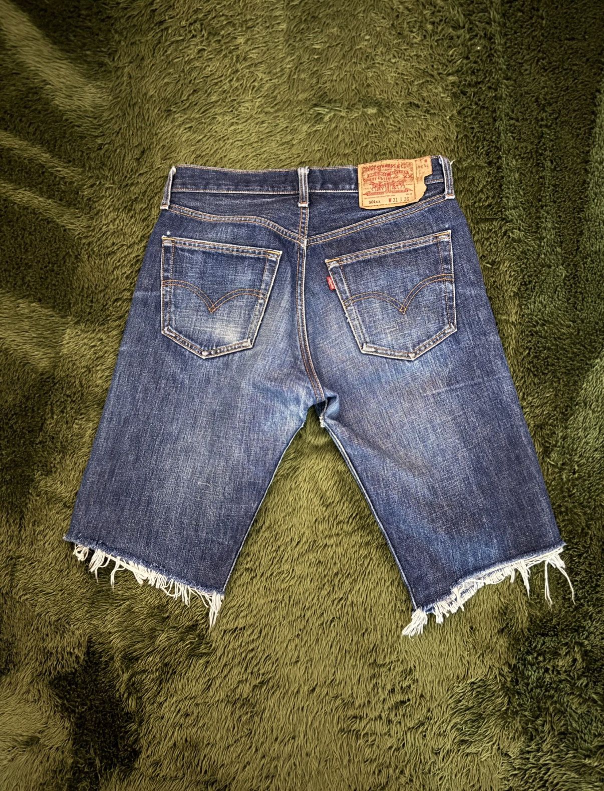 Levi's [W31] Levi’s 501XX Japan Release Cutoff Wash Denim Shorts Size US 31 - 6 Thumbnail
