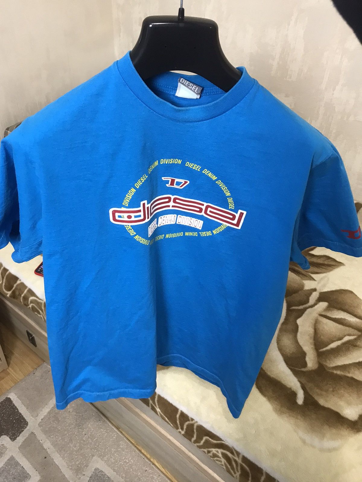 Diesel 🔥 90s DIESEL Big Logo Vintage T Shirt Denim Division Y2K Size US M / EU 48-50 / 2 - 10 Thumbnail