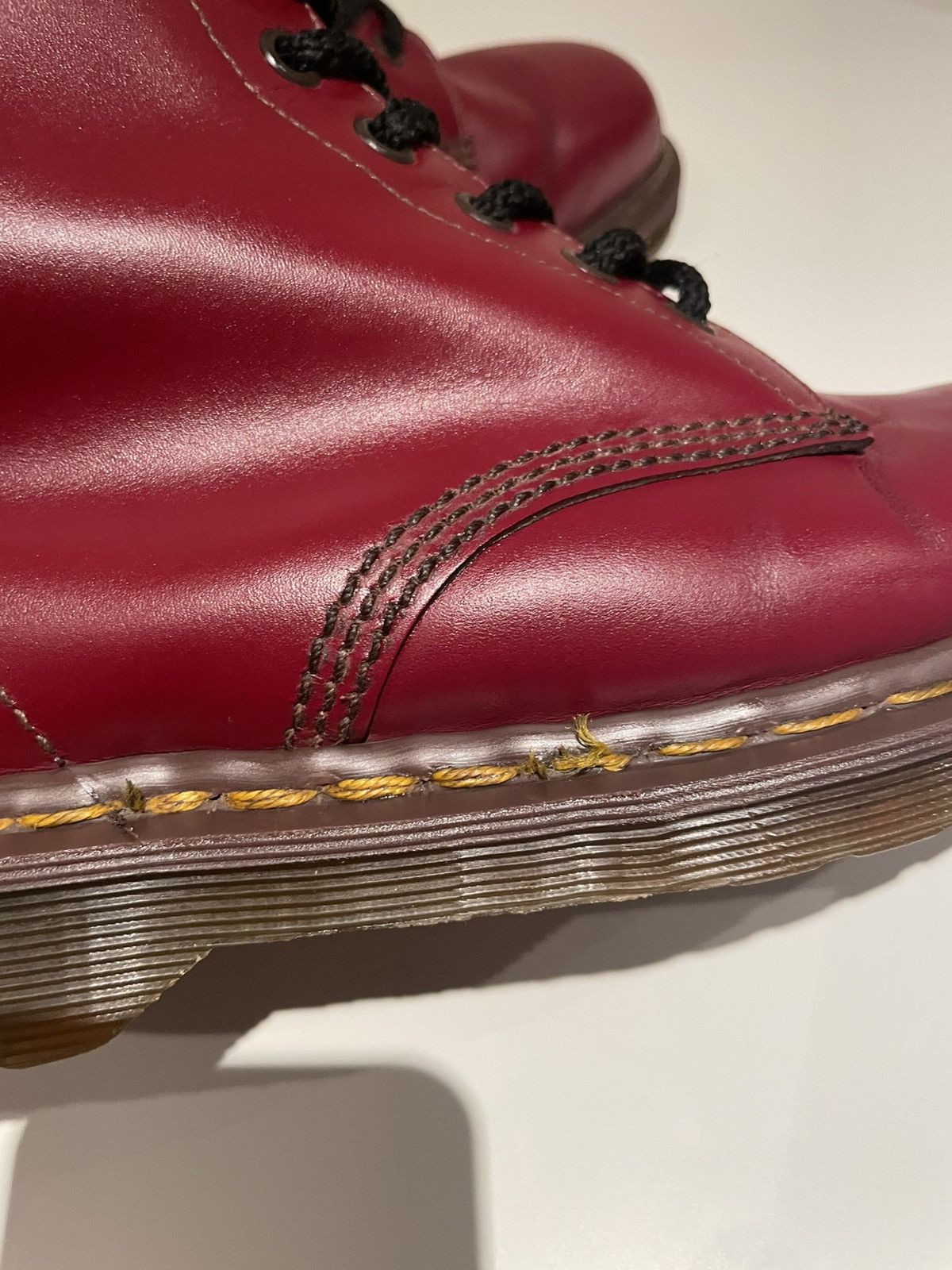 Dr. Martens Dr Martens Red 1460 Made in England Boots Size US 9 / EU 42 - 14 Thumbnail