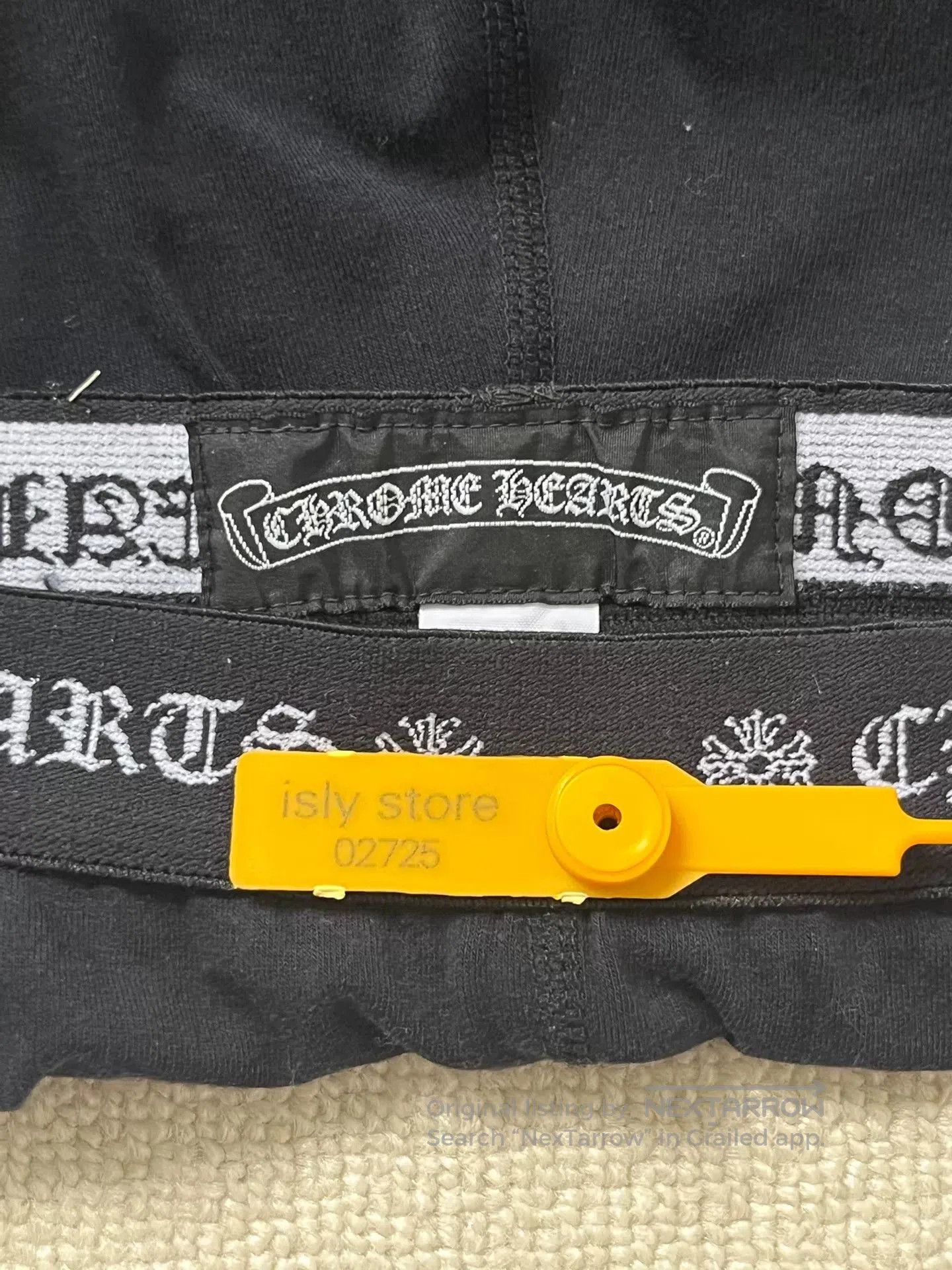 Chrome Hearts Chrome Hearts Logo Black Pants. Size US 26 / EU 42 - 4 Thumbnail