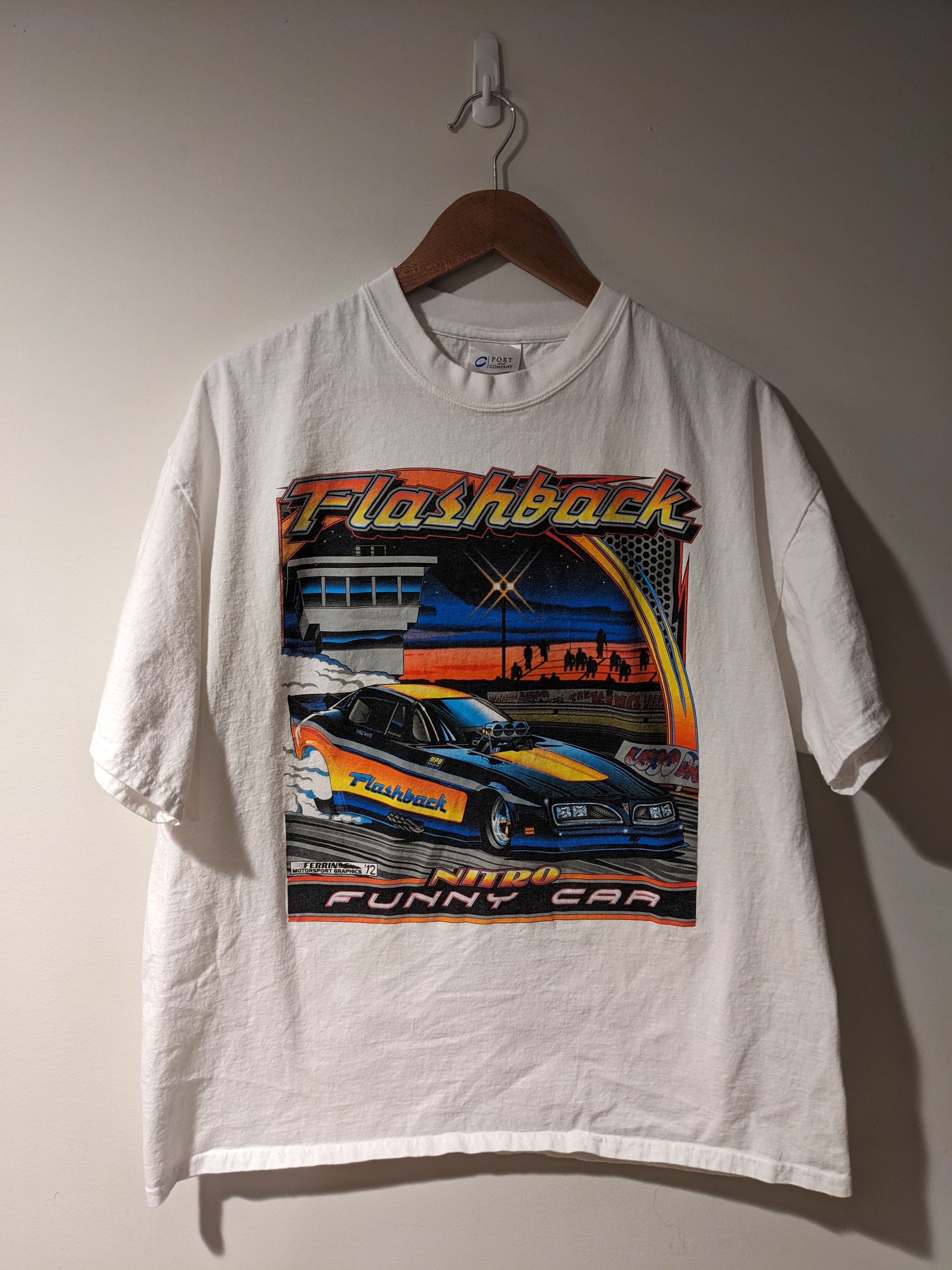 NASCAR × Vintage Vintage Nascar Chase Authentic Racing Pontiac T-Shirt Size US XL / EU 56 / 4 - 1 Thumbnail