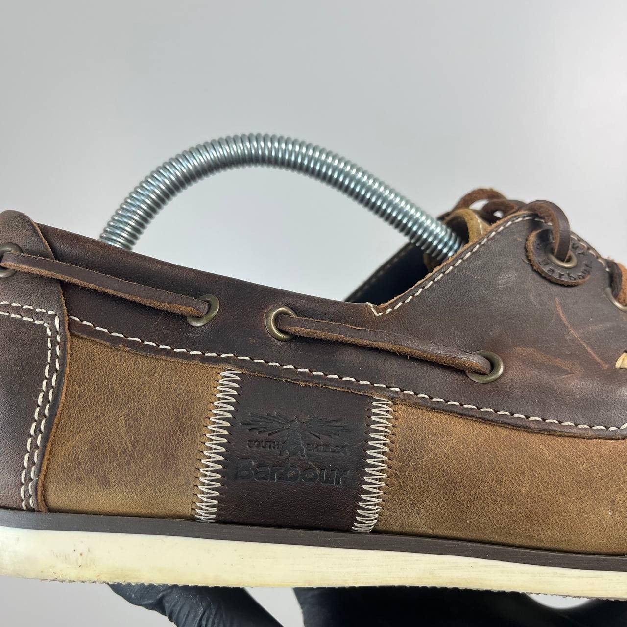 Barbour Barbour Leather Boat Shoes Deck Shoes Mens Size 9 Size US 9 / EU 42 - 10 Thumbnail