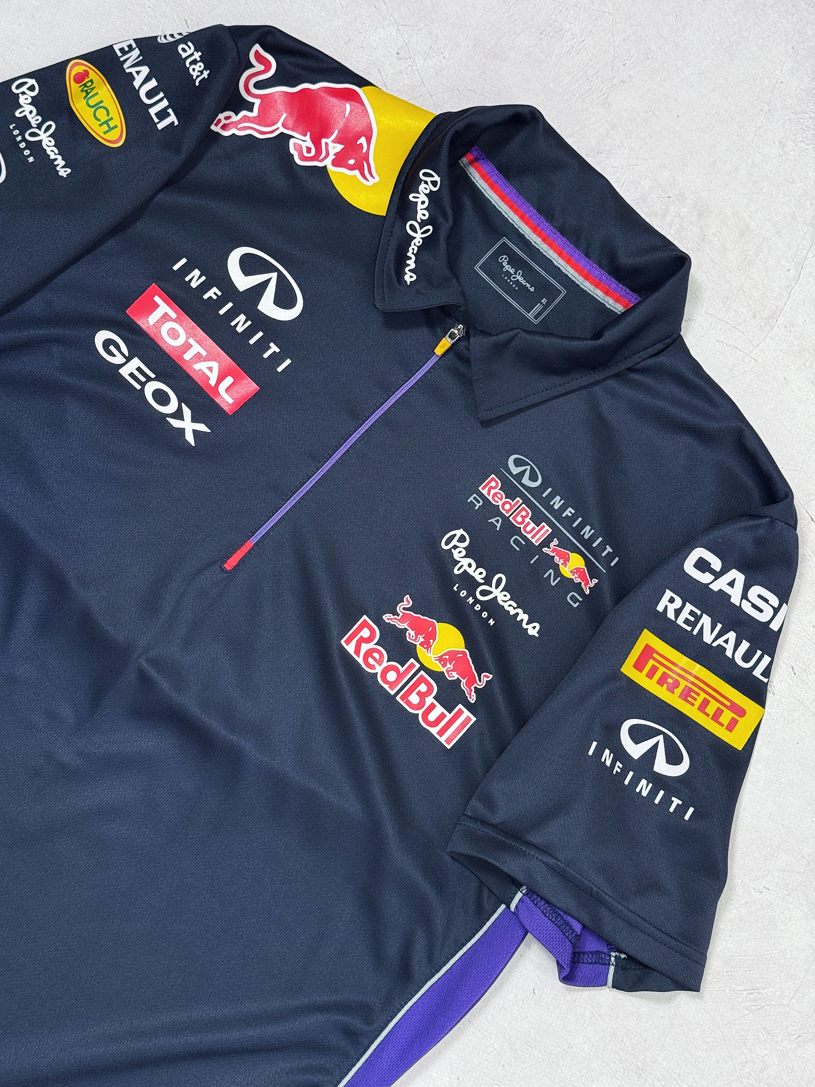Pepe Jeans Red Bull Pepe Jeans Polo T-Shirt Infiniti Total Formula1 Size US L / EU 52-54 / 3 - 7 Thumbnail