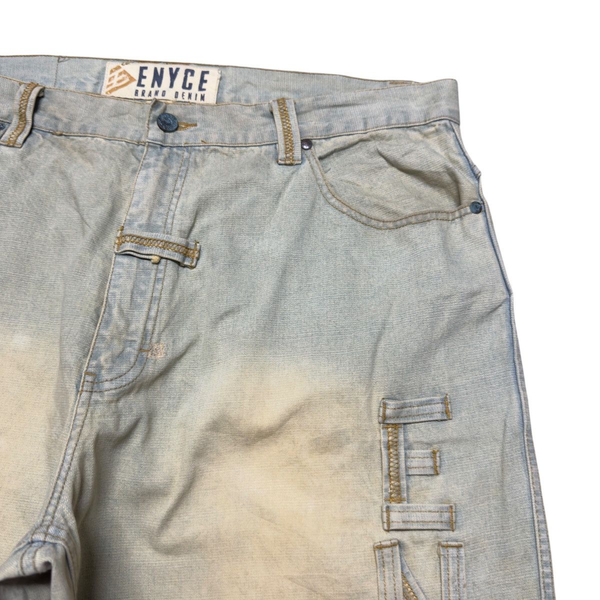 Enyce Vintage Enyce Mudwash Denim Baggy Jeans Size US 38 / EU 54 - 5 Thumbnail