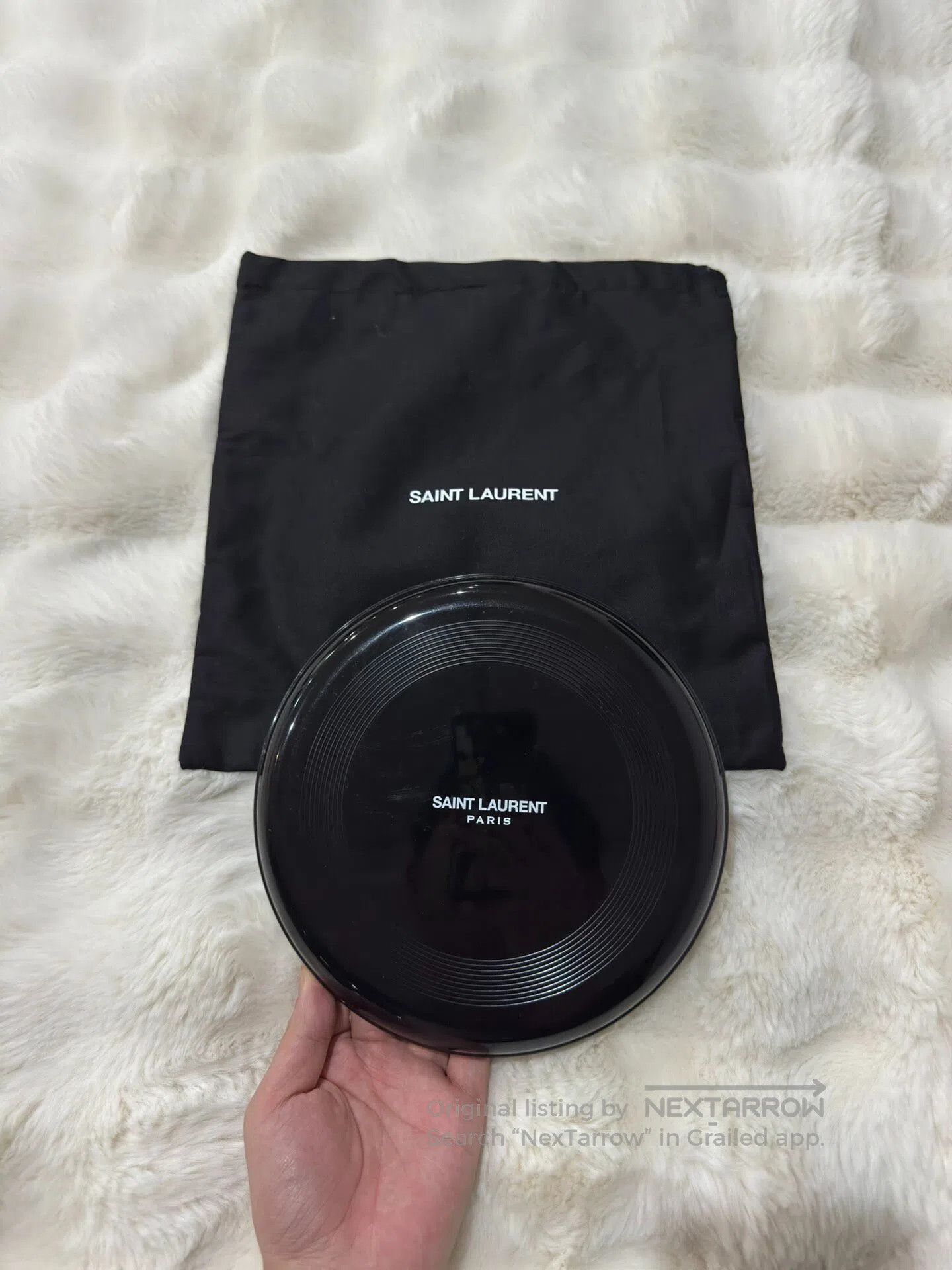 Saint Laurent Paris Saint Laurent Paris Frisbee| Size ONE SIZE - 1 Thumbnail