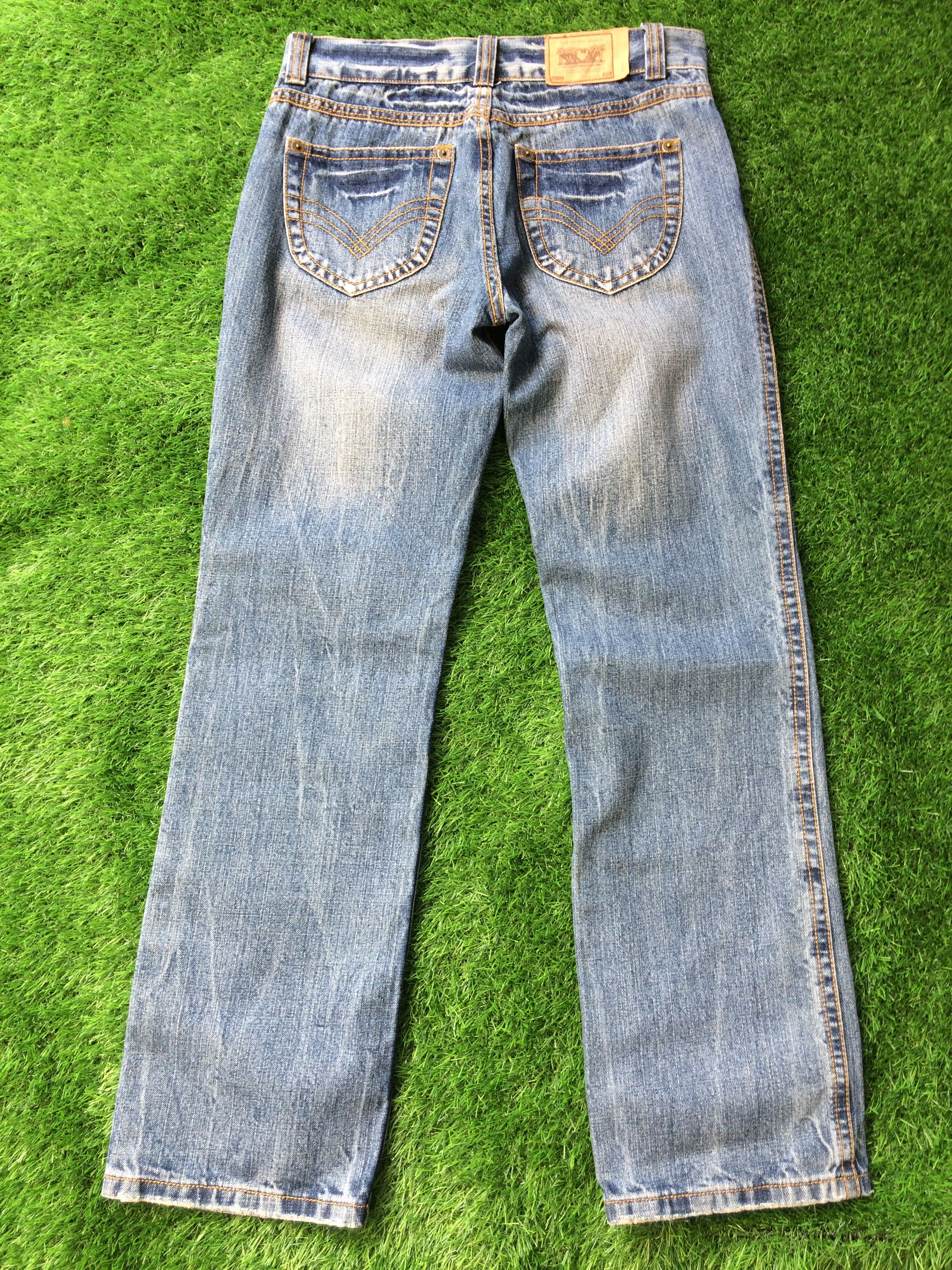 Japanese Brand Japanese Low Waist Straight Leg Denim Jeans D-693 Size US 30 / EU 46 - 2 Thumbnail