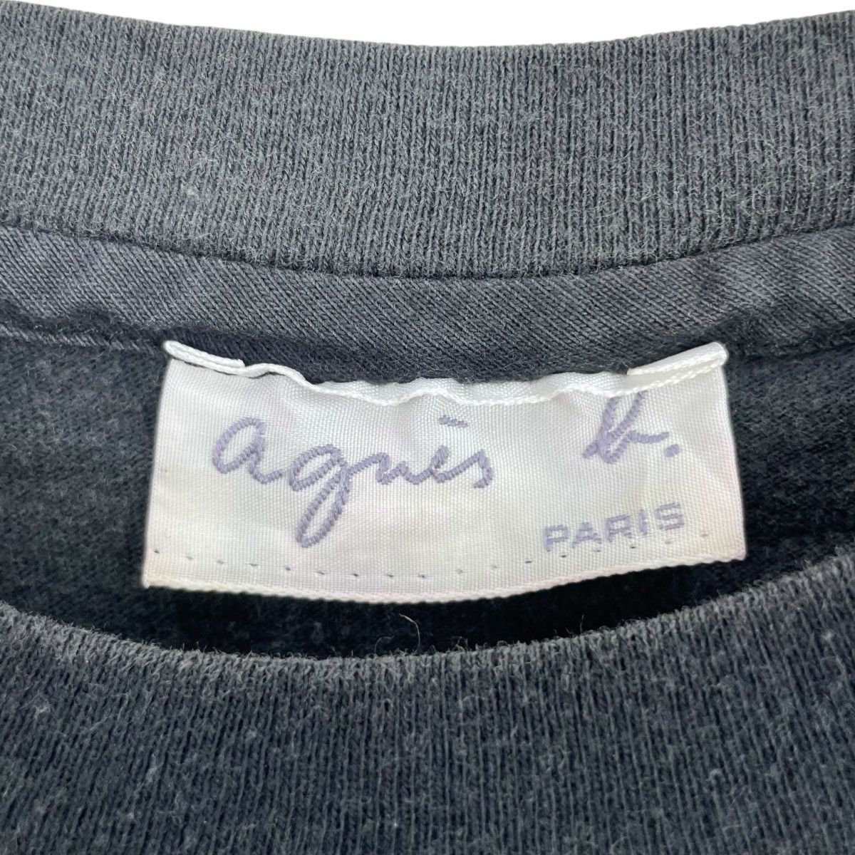 agnes b. Vintage Rafael Gray Agnes B Tee Shirt Size XS / US 0-2 / IT 36-38 - 7 Thumbnail