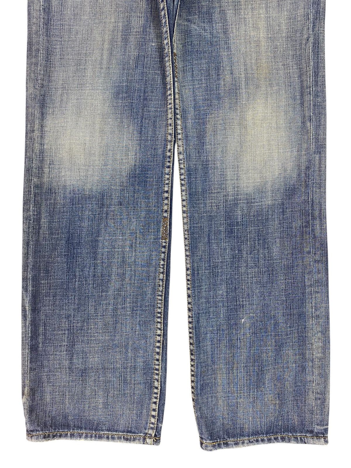 Takeo Kikuchi Takeo Kikuchi Acid Blue Wash Style Loose Jeans Size US 31 - 9 Thumbnail