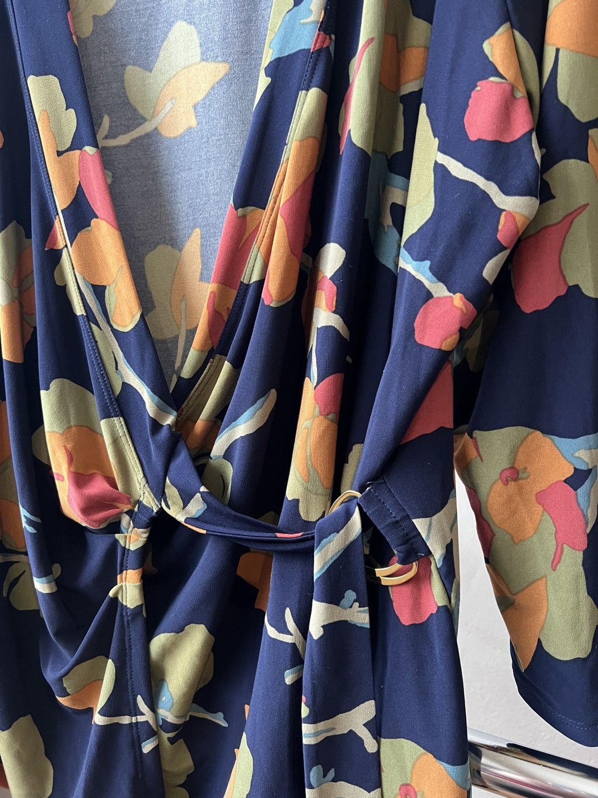 Lauren Ralph Lauren LAUREN RALPH LAUREN BLACK LABEL FLOWERS ART BLOUSE Size 3XL / US 20-22 - 5 Thumbnail