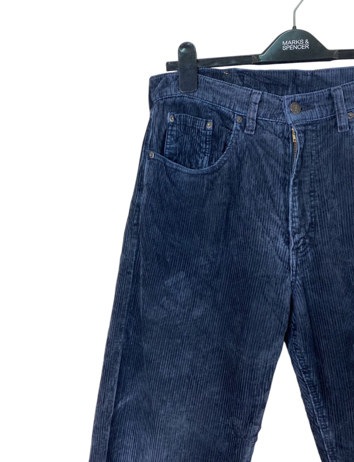 Levi's × Levi's Vintage Clothing Vintage Levis White Tab Blue Corduroy Pants Size US 33 - 5 Thumbnail