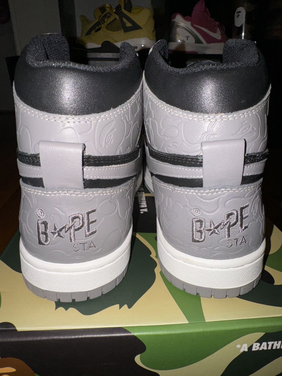 Bape Court Sta Hi Size US 9 / EU 42 - 3 Thumbnail